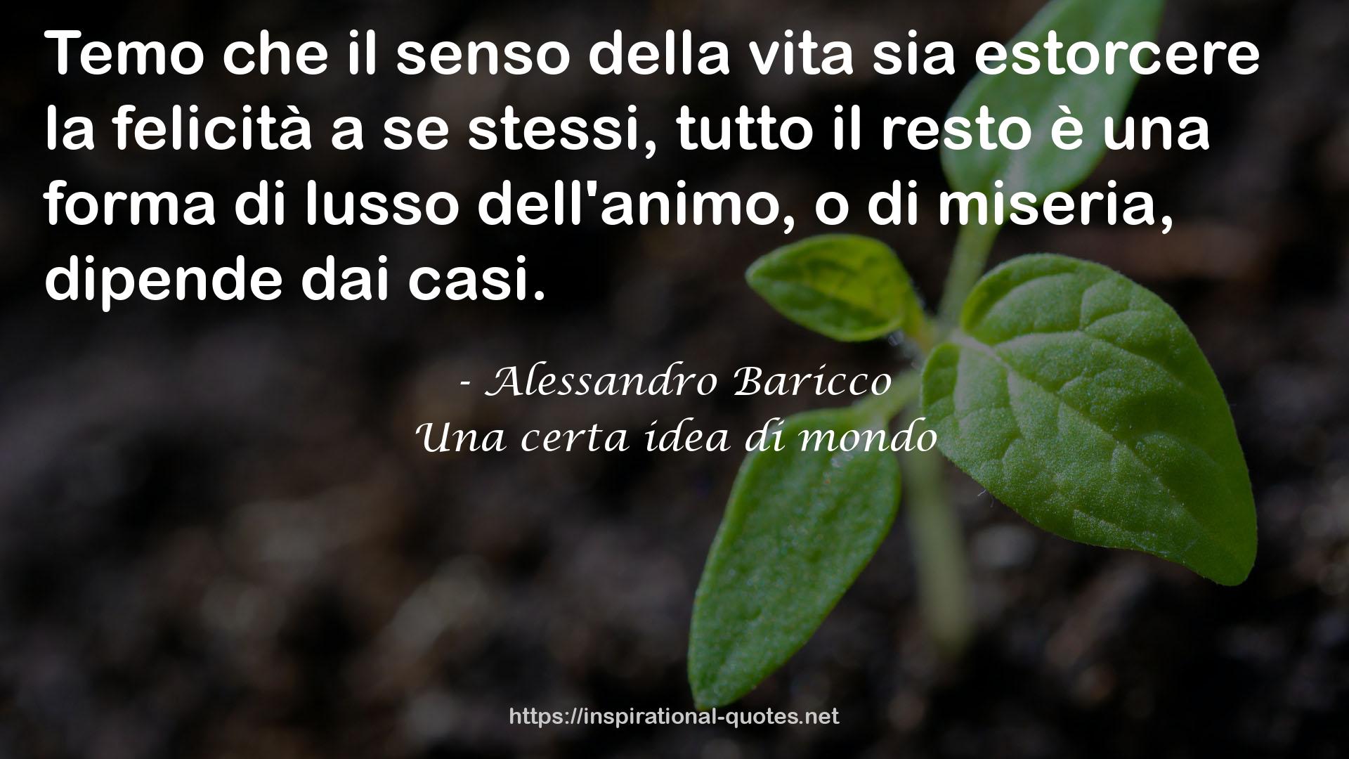 Una certa idea di mondo QUOTES