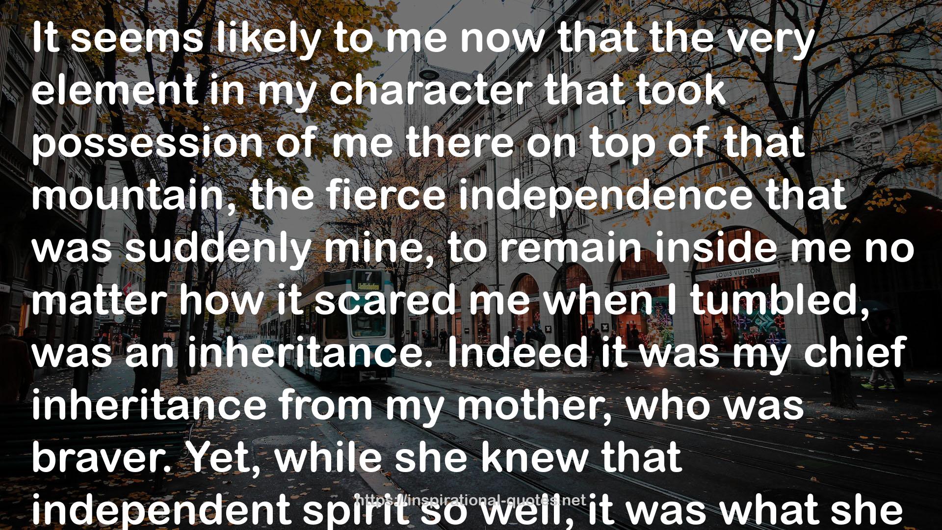 my chief inheritance  QUOTES