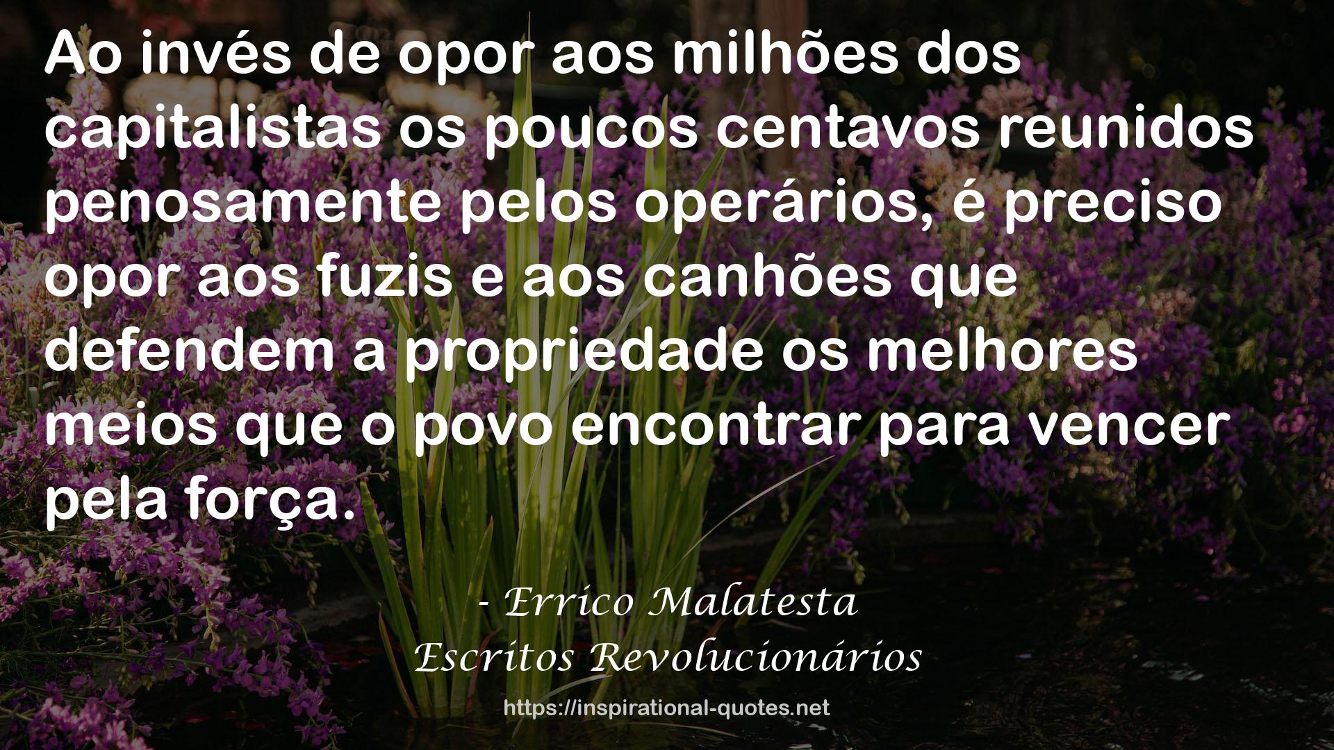 Escritos Revolucionários QUOTES