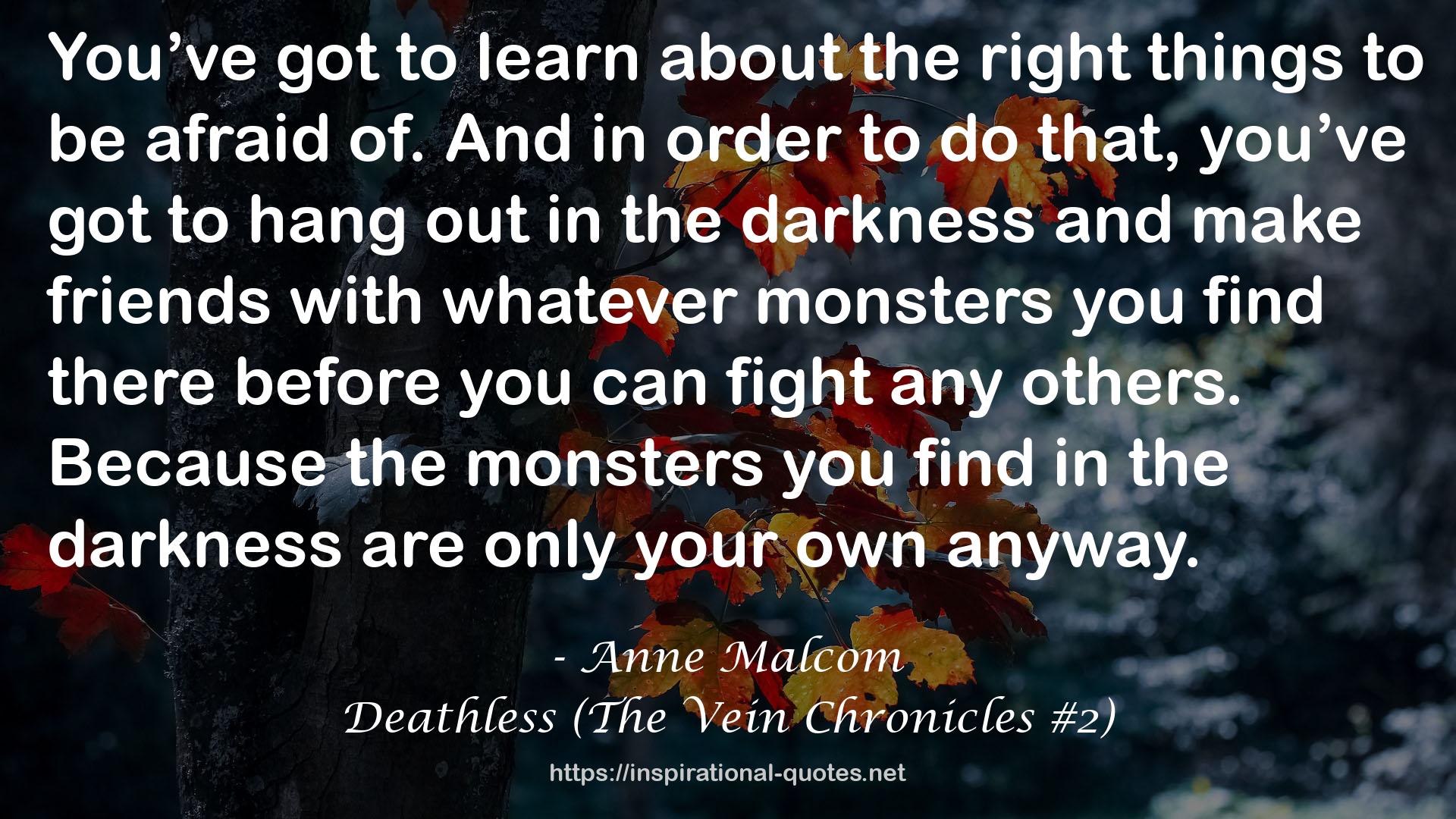 Deathless (The Vein Chronicles #2) QUOTES