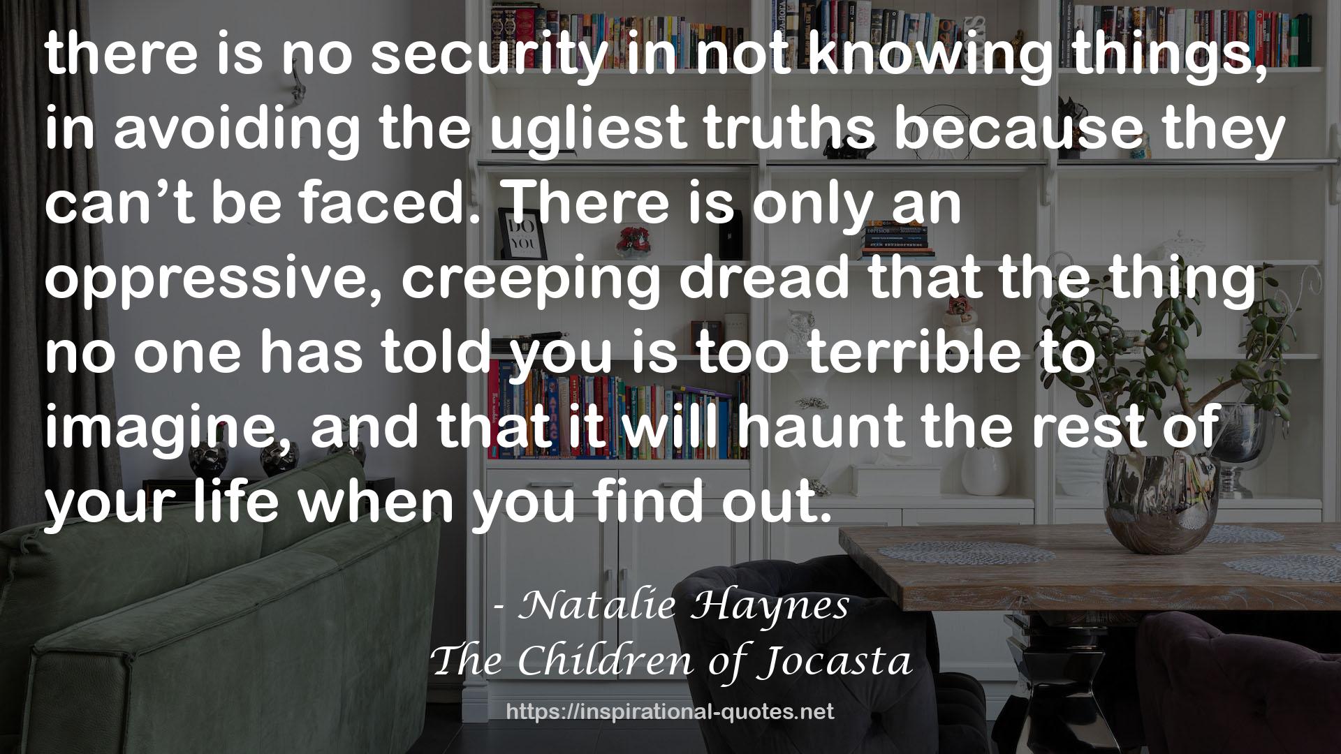 The Children of Jocasta QUOTES