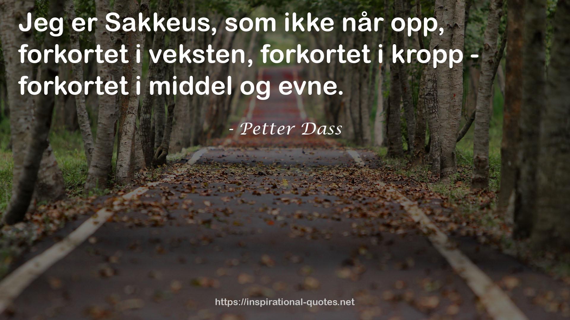 Petter Dass QUOTES