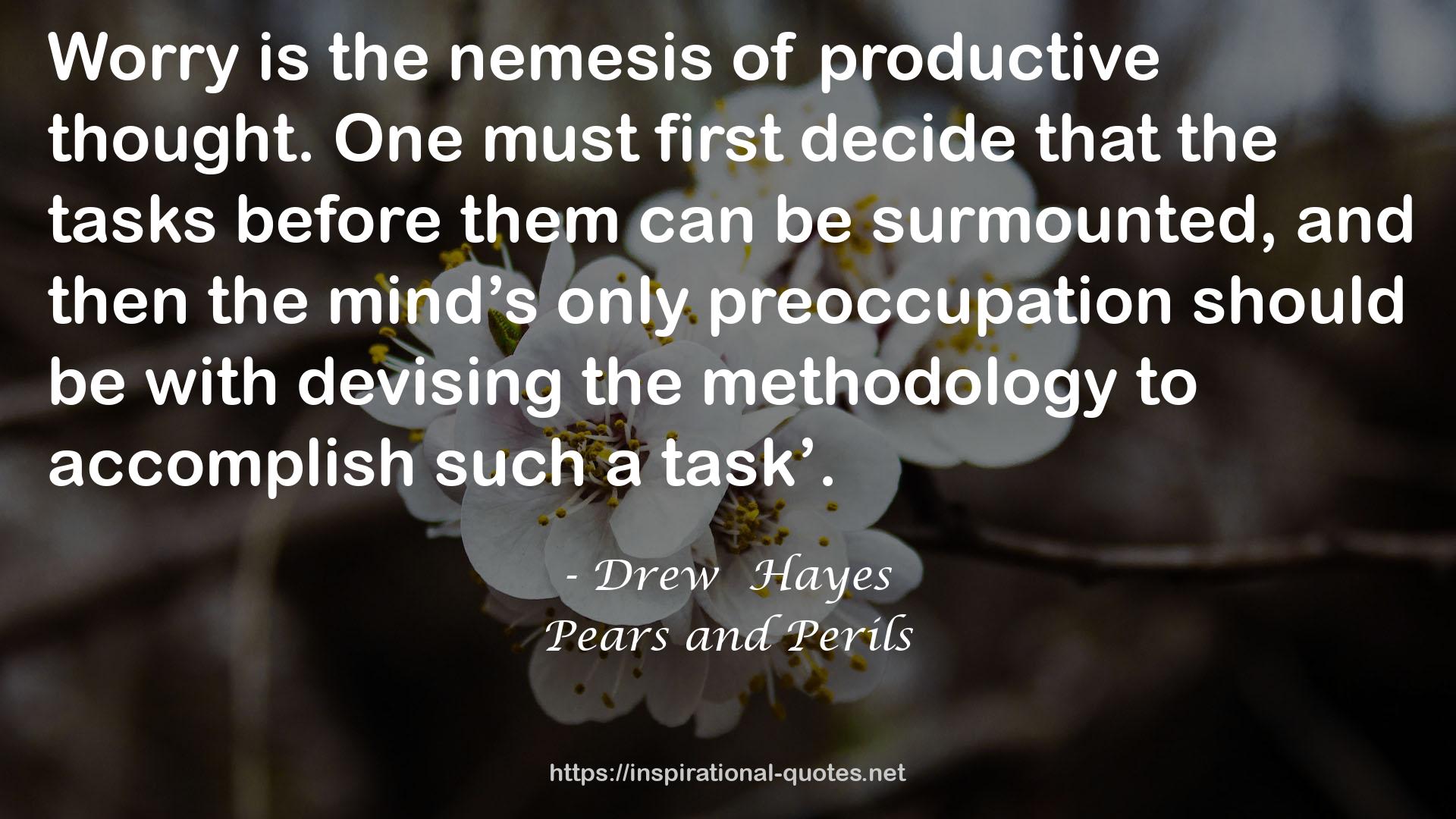 Pears and Perils QUOTES