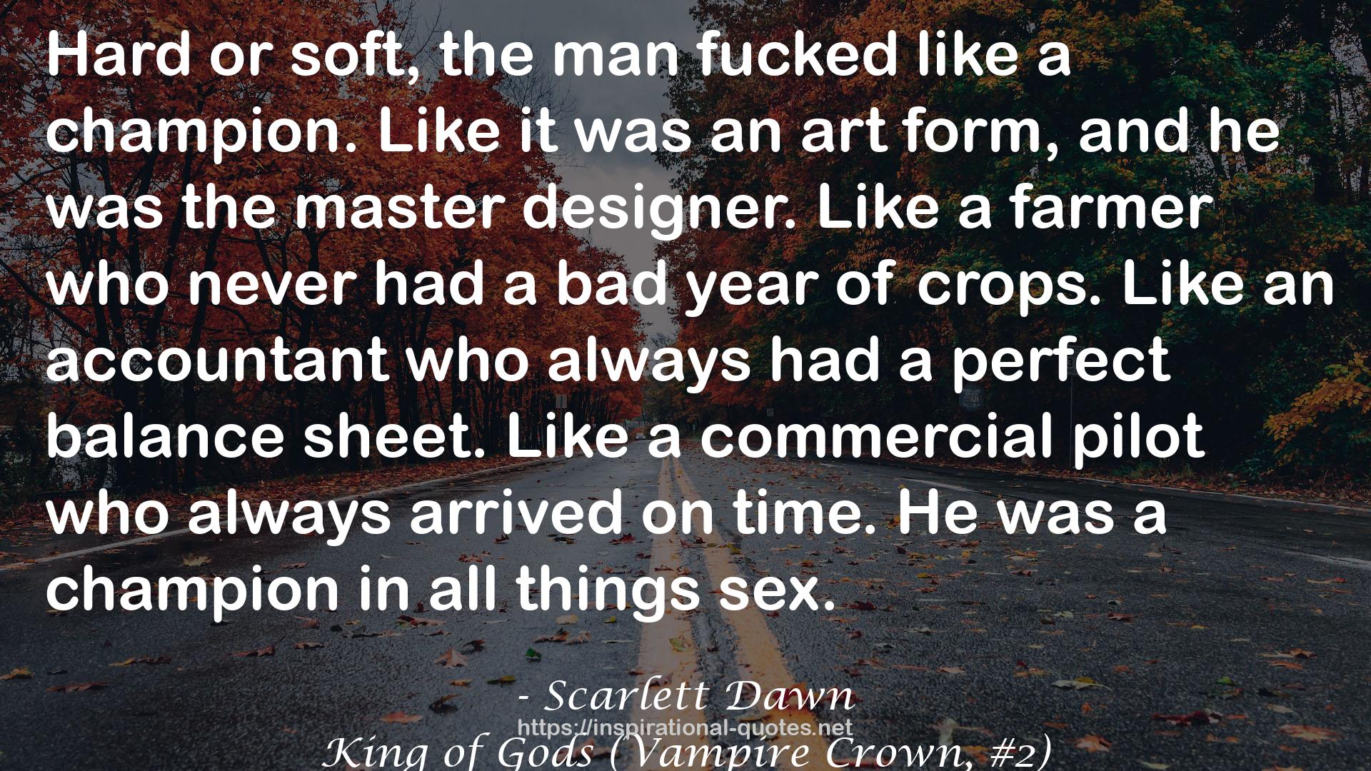 King of Gods (Vampire Crown, #2) QUOTES