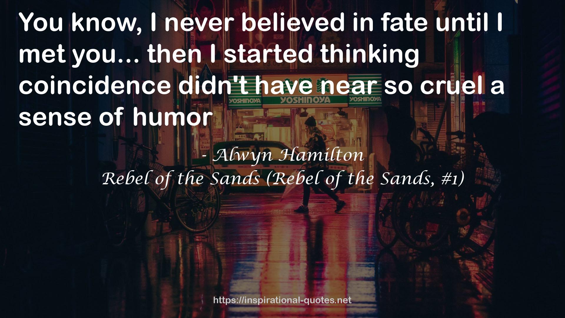 Alwyn Hamilton QUOTES