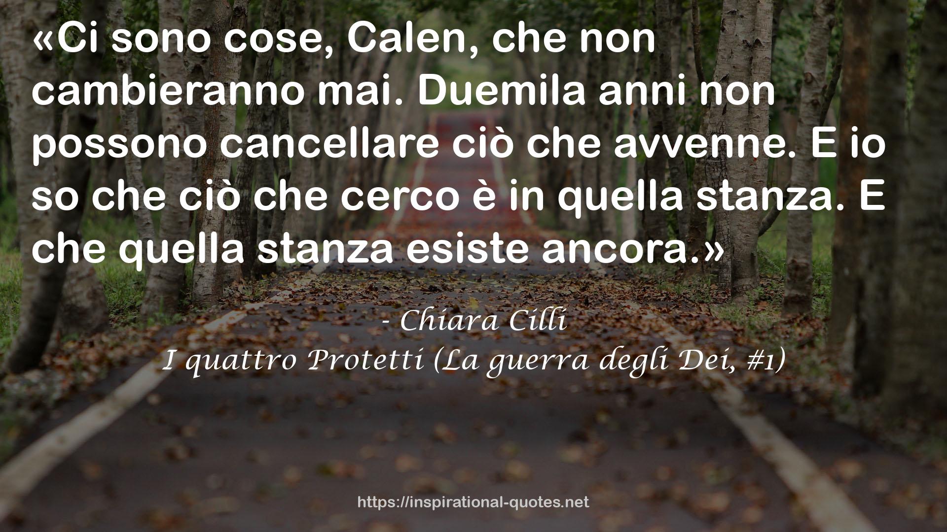 I quattro Protetti (La guerra degli Dei, #1) QUOTES