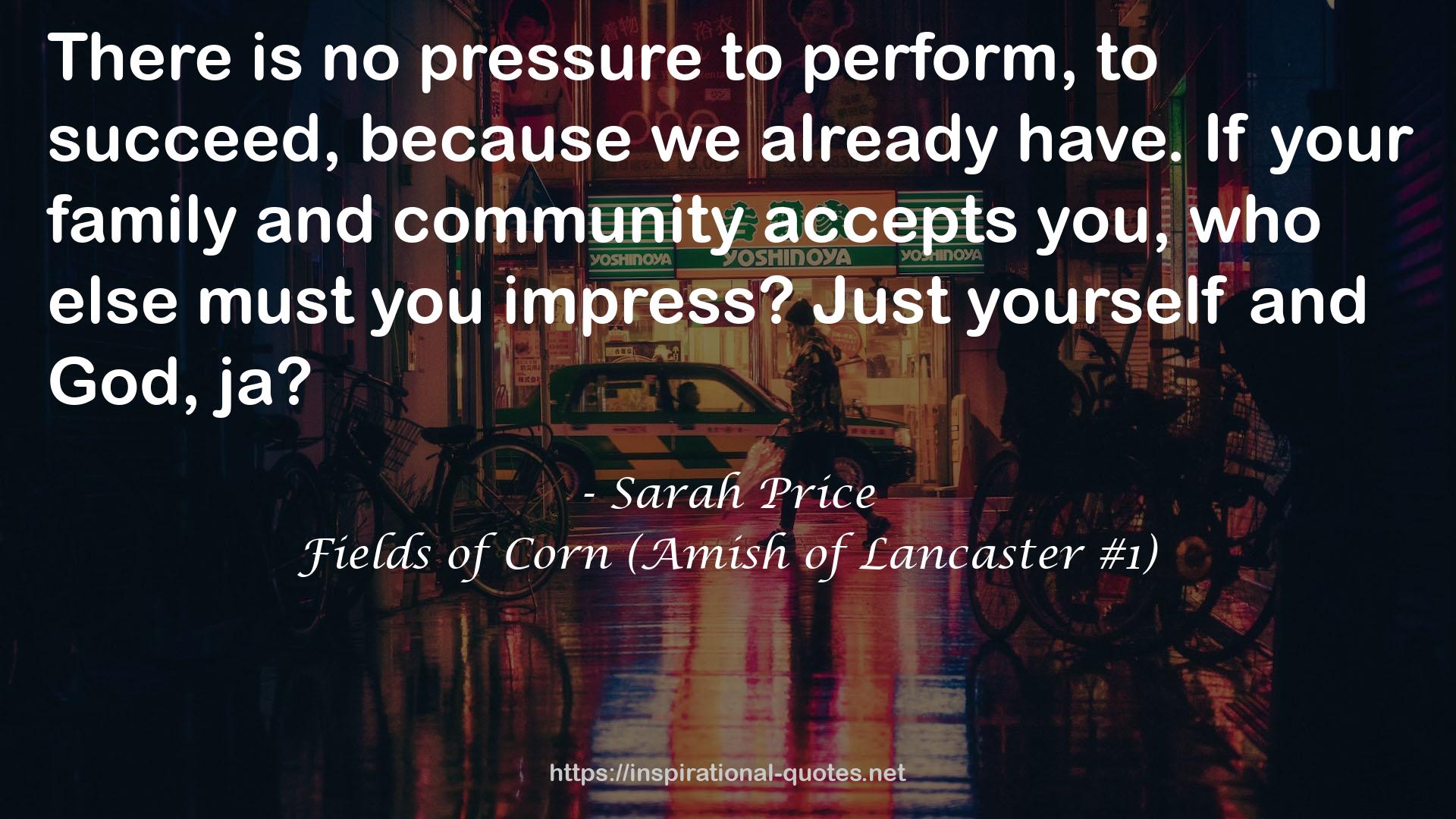 Fields of Corn (Amish of Lancaster #1) QUOTES