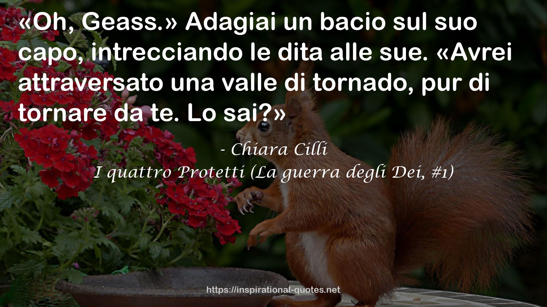 I quattro Protetti (La guerra degli Dei, #1) QUOTES