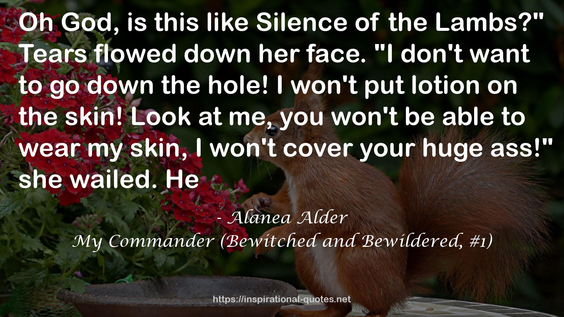 My Commander (Bewitched and Bewildered, #1) QUOTES