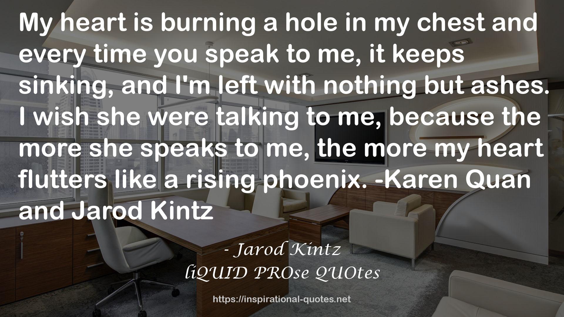 Jarod  QUOTES