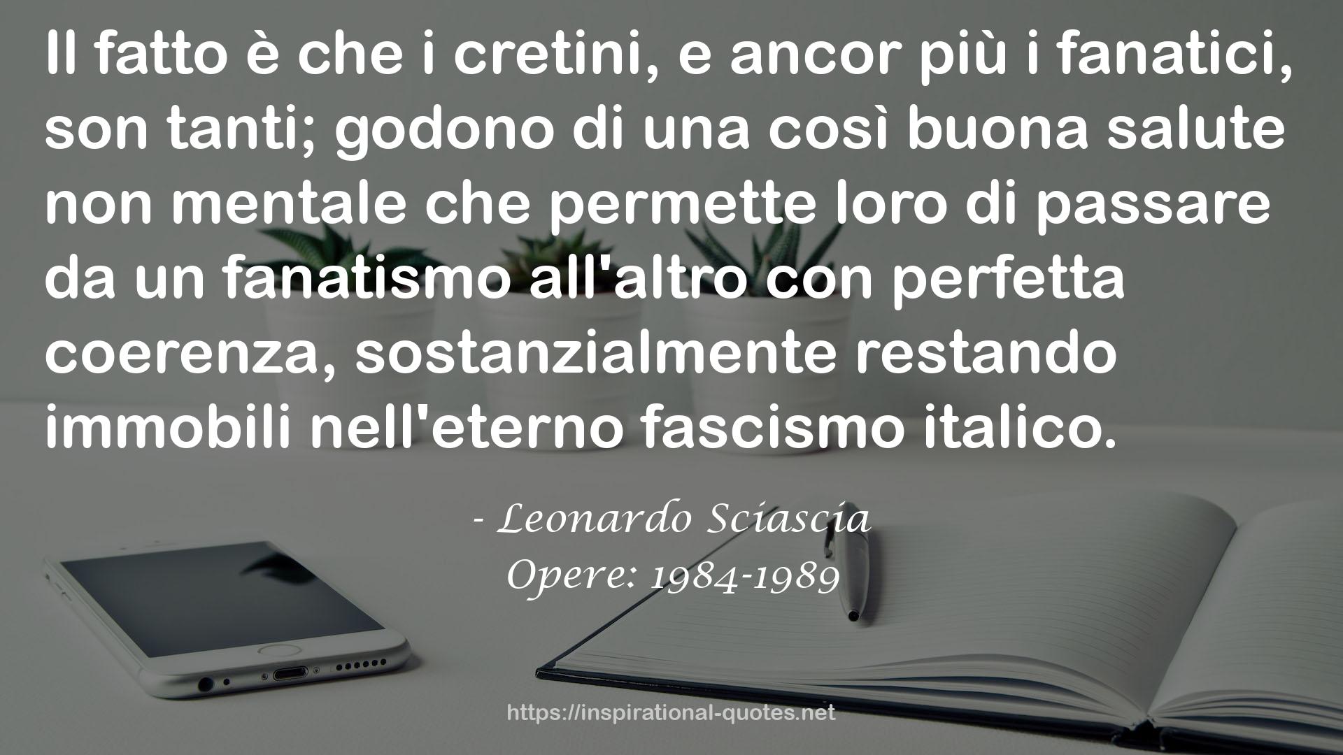 Opere: 1984-1989 QUOTES