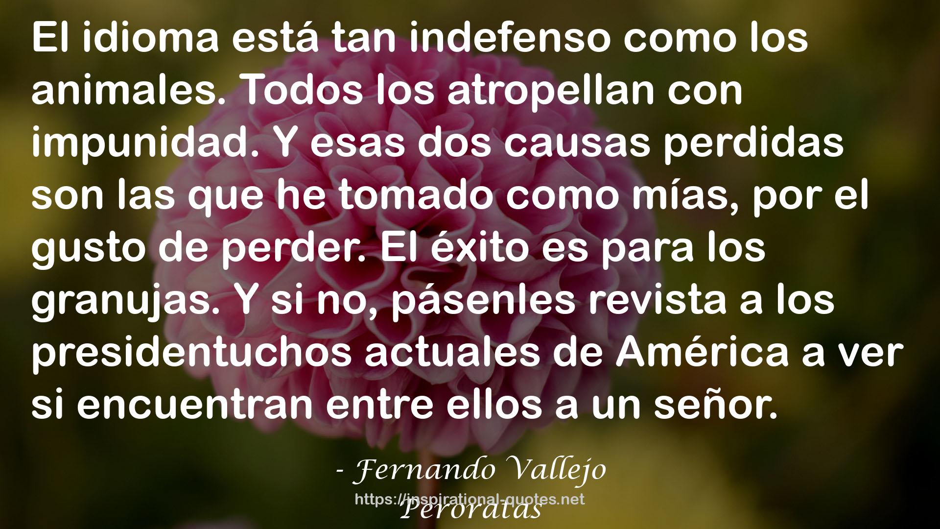 Fernando Vallejo QUOTES