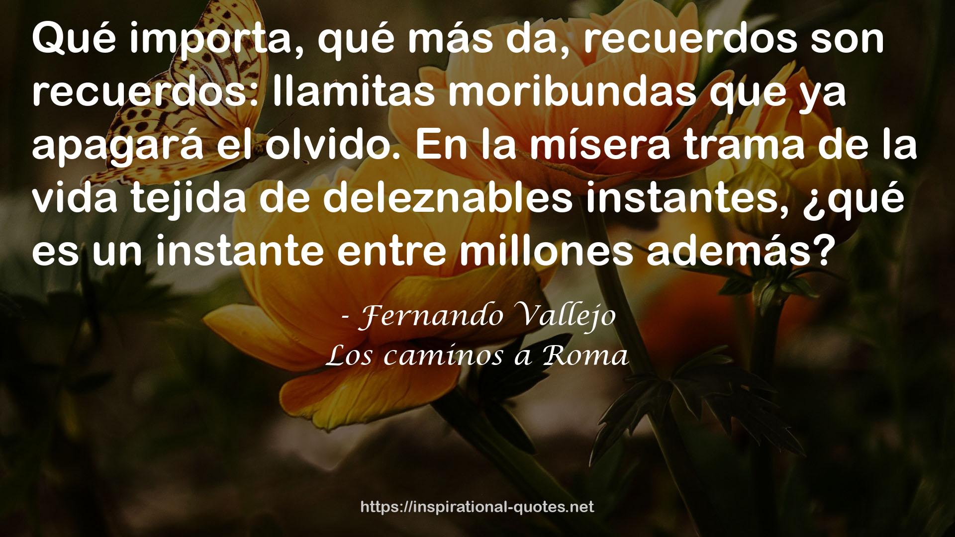 Los caminos a Roma QUOTES