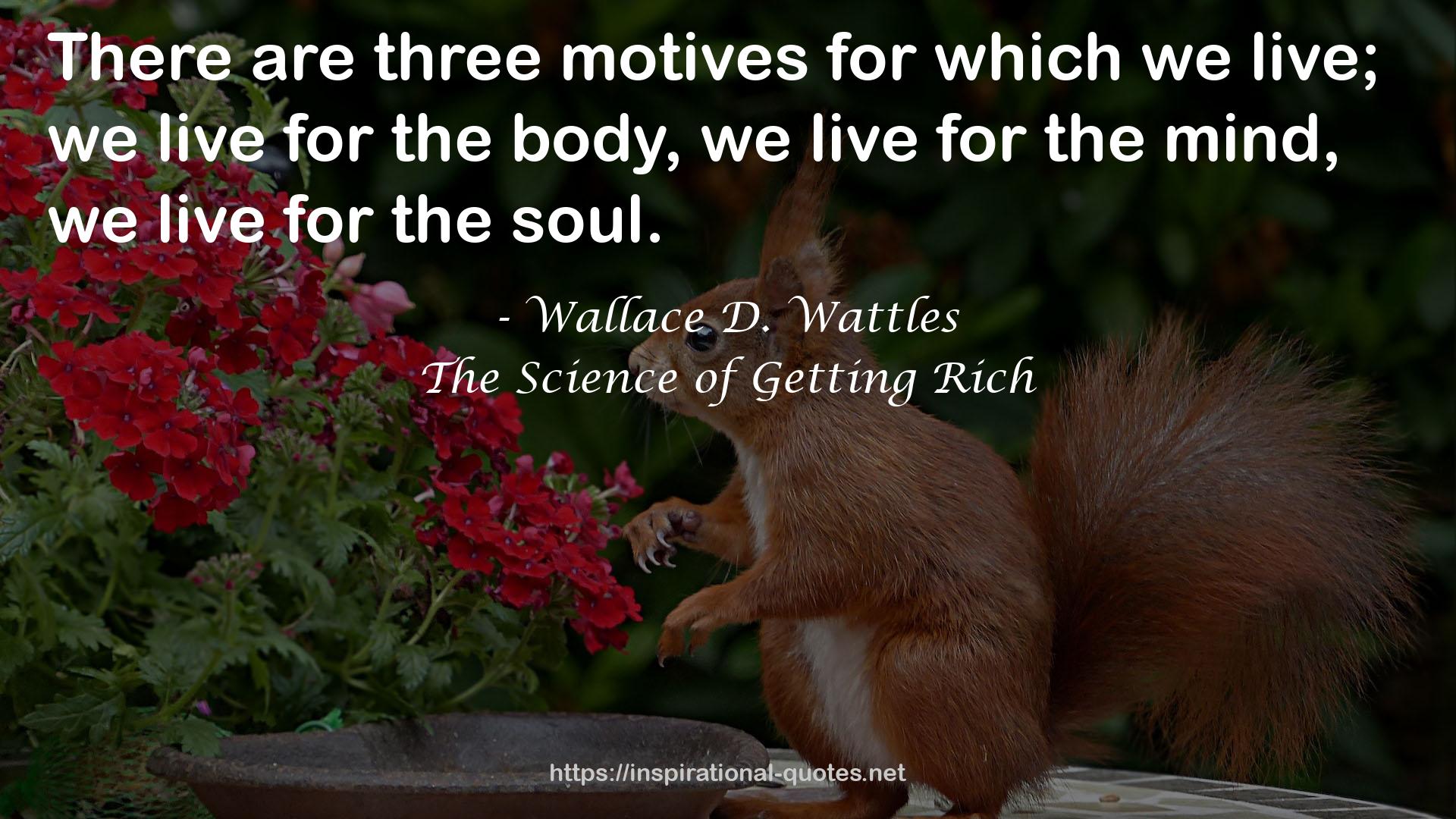 Wallace D. Wattles QUOTES