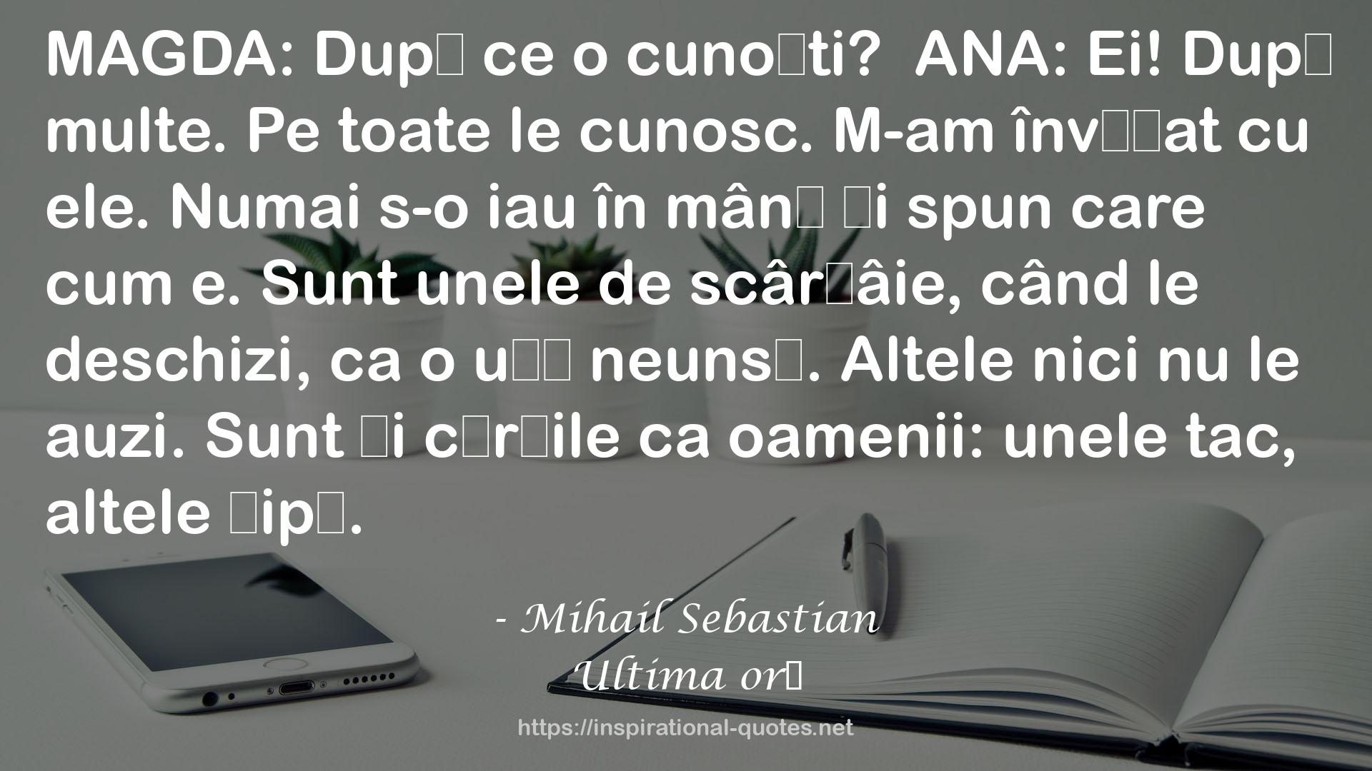 Ultima oră QUOTES