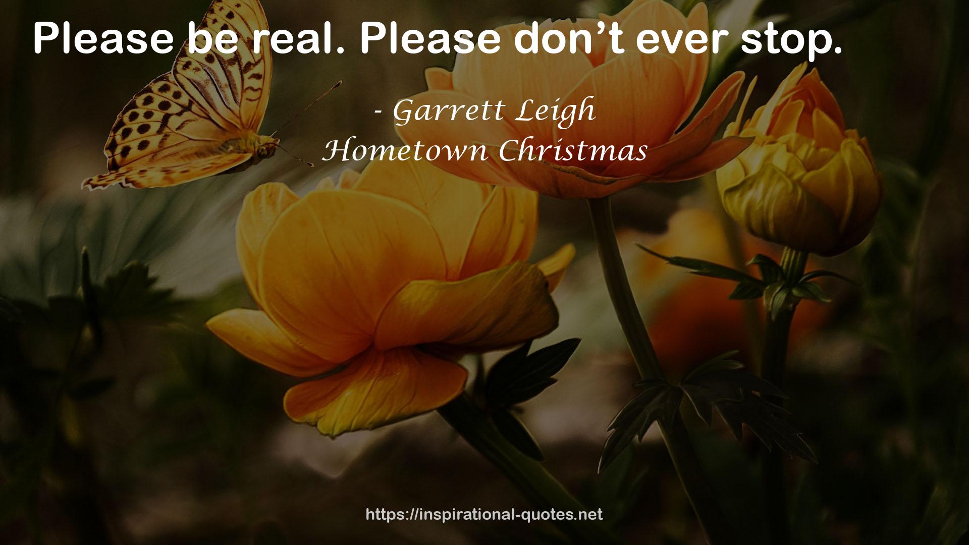 Hometown Christmas QUOTES
