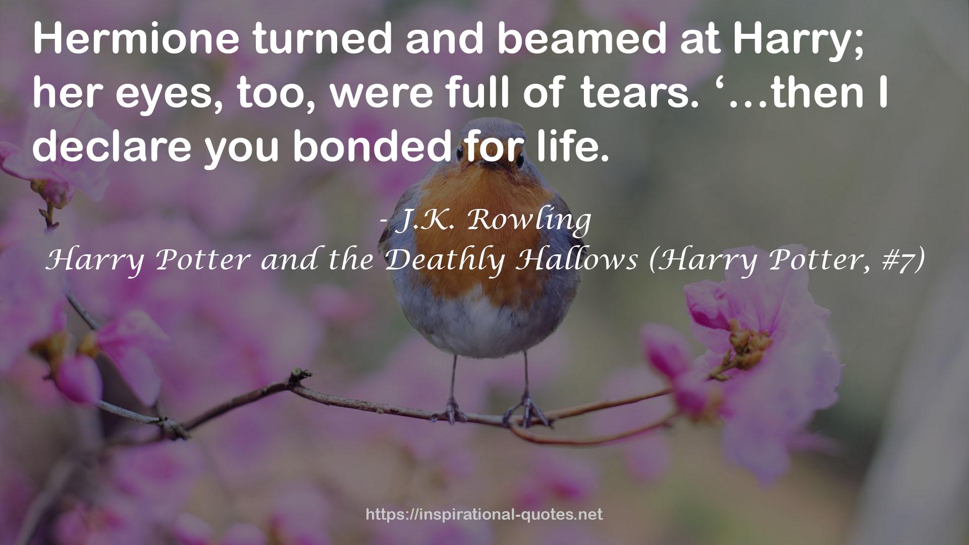 Harry Potter and the Deathly Hallows (Harry Potter, #7) QUOTES