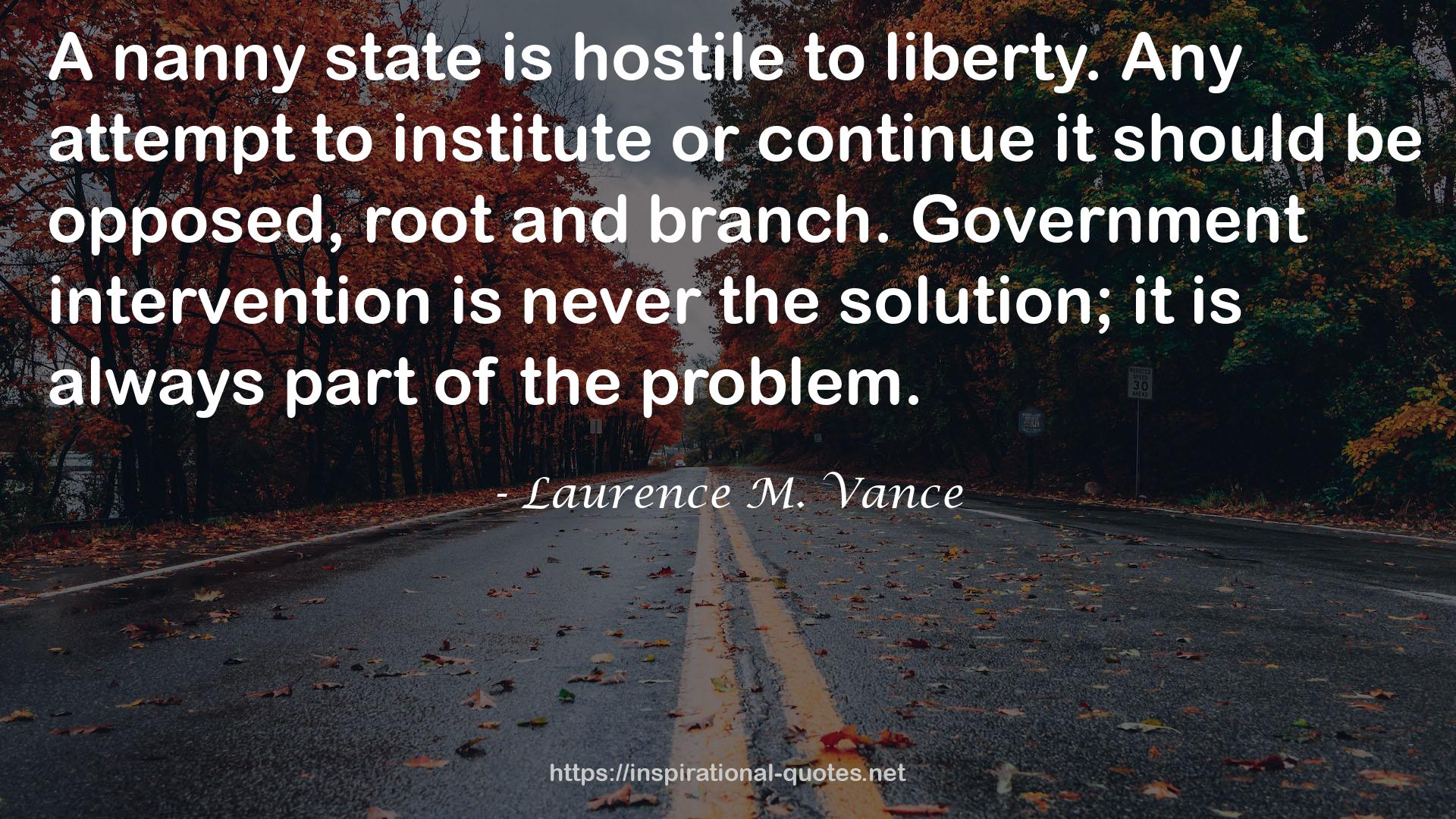 Laurence M. Vance QUOTES