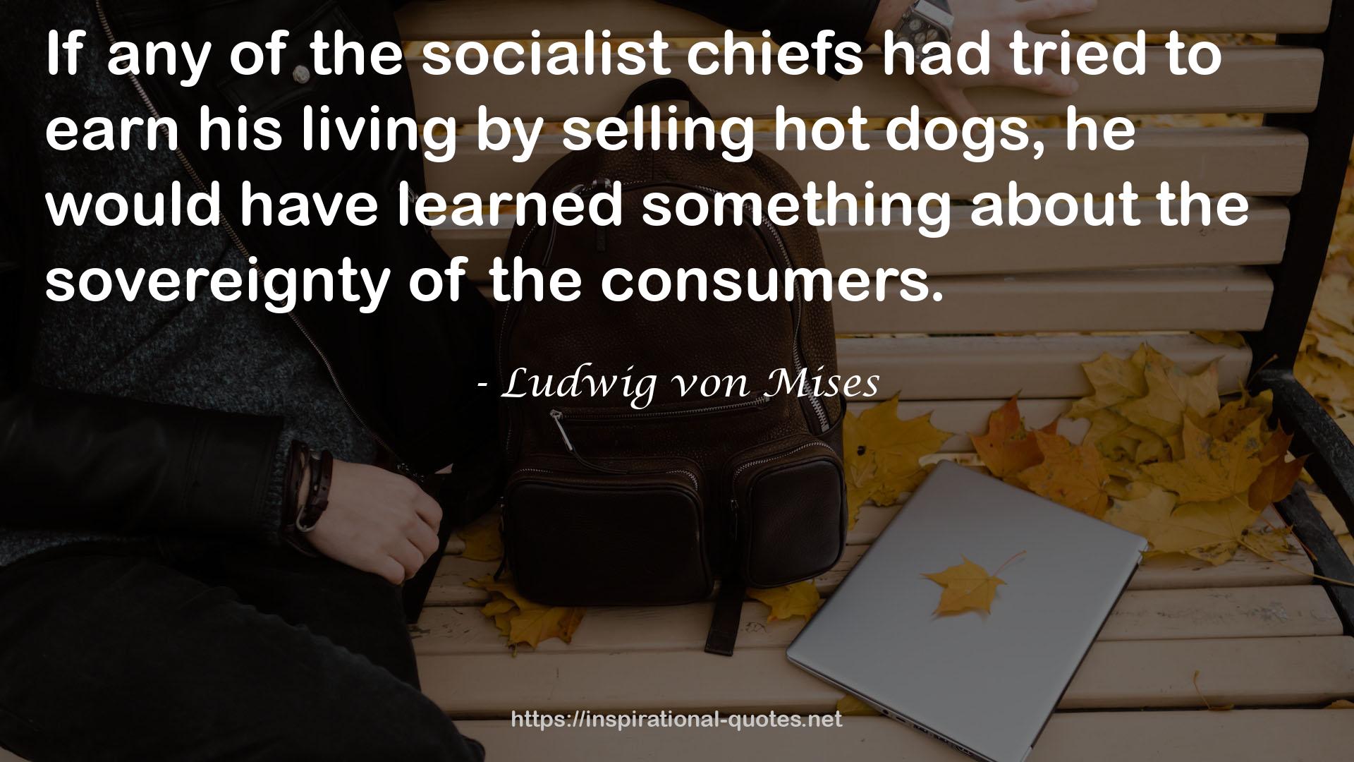 the socialist chiefs  QUOTES