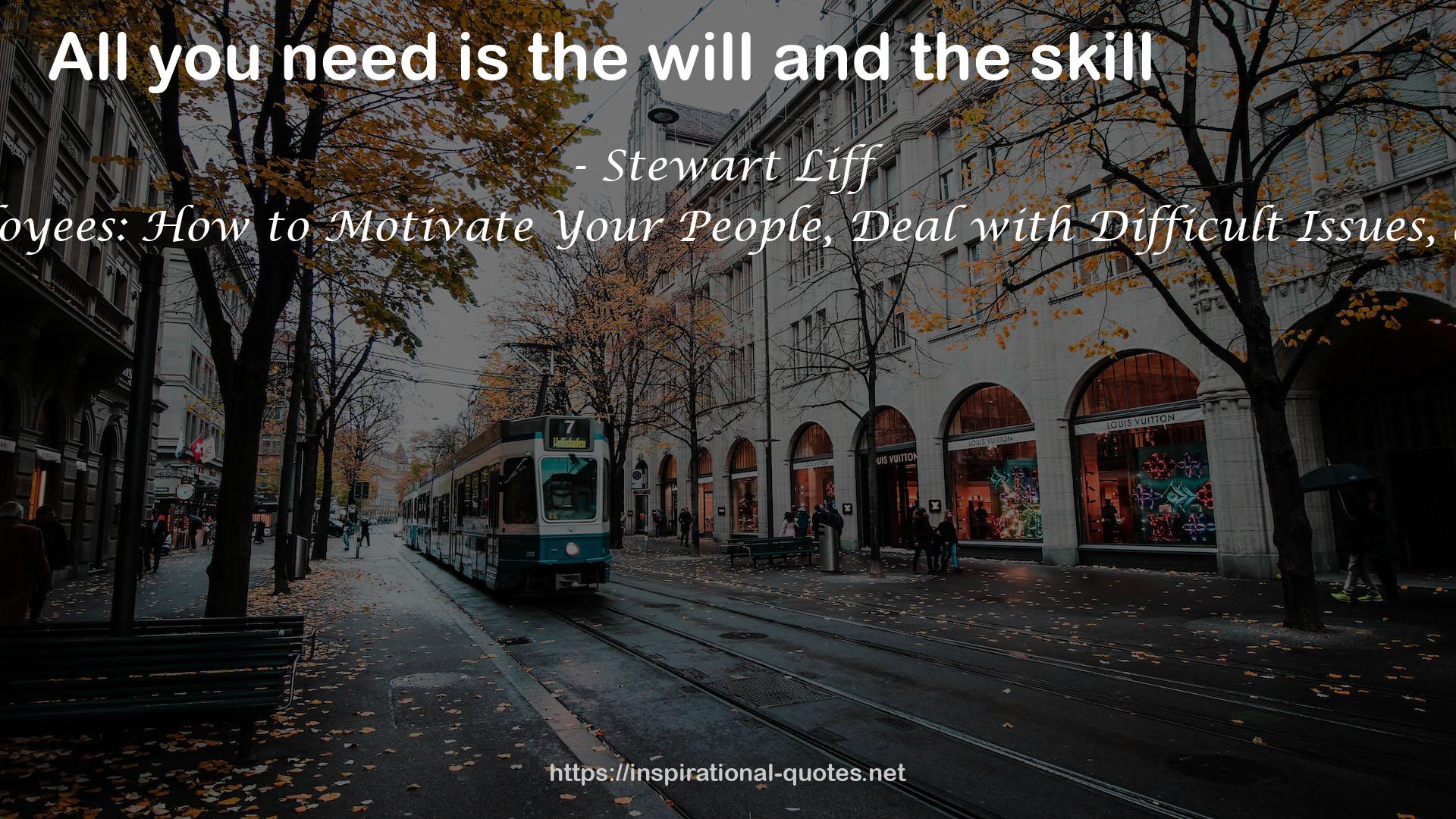 Stewart Liff QUOTES