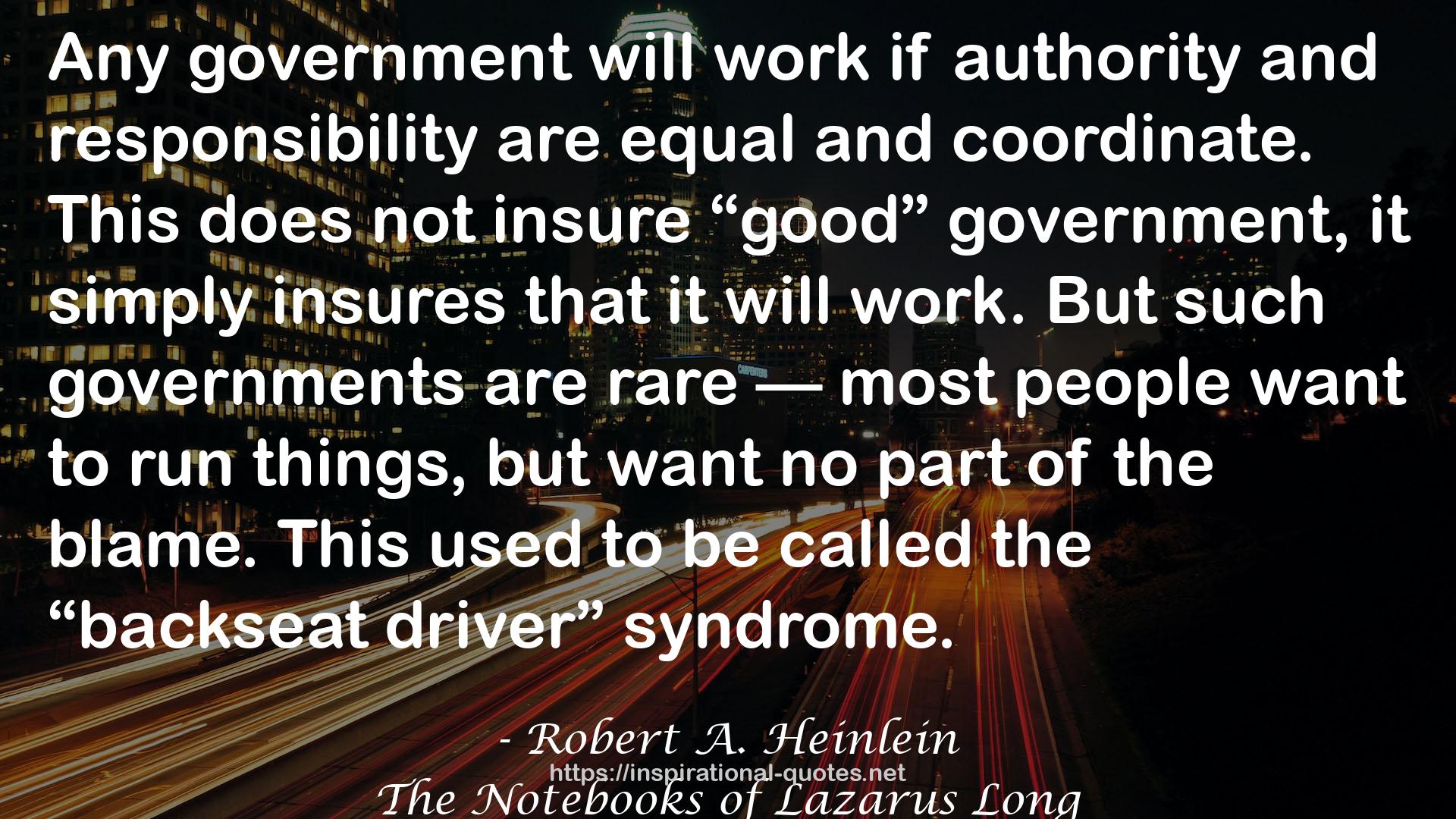 Robert A. Heinlein QUOTES