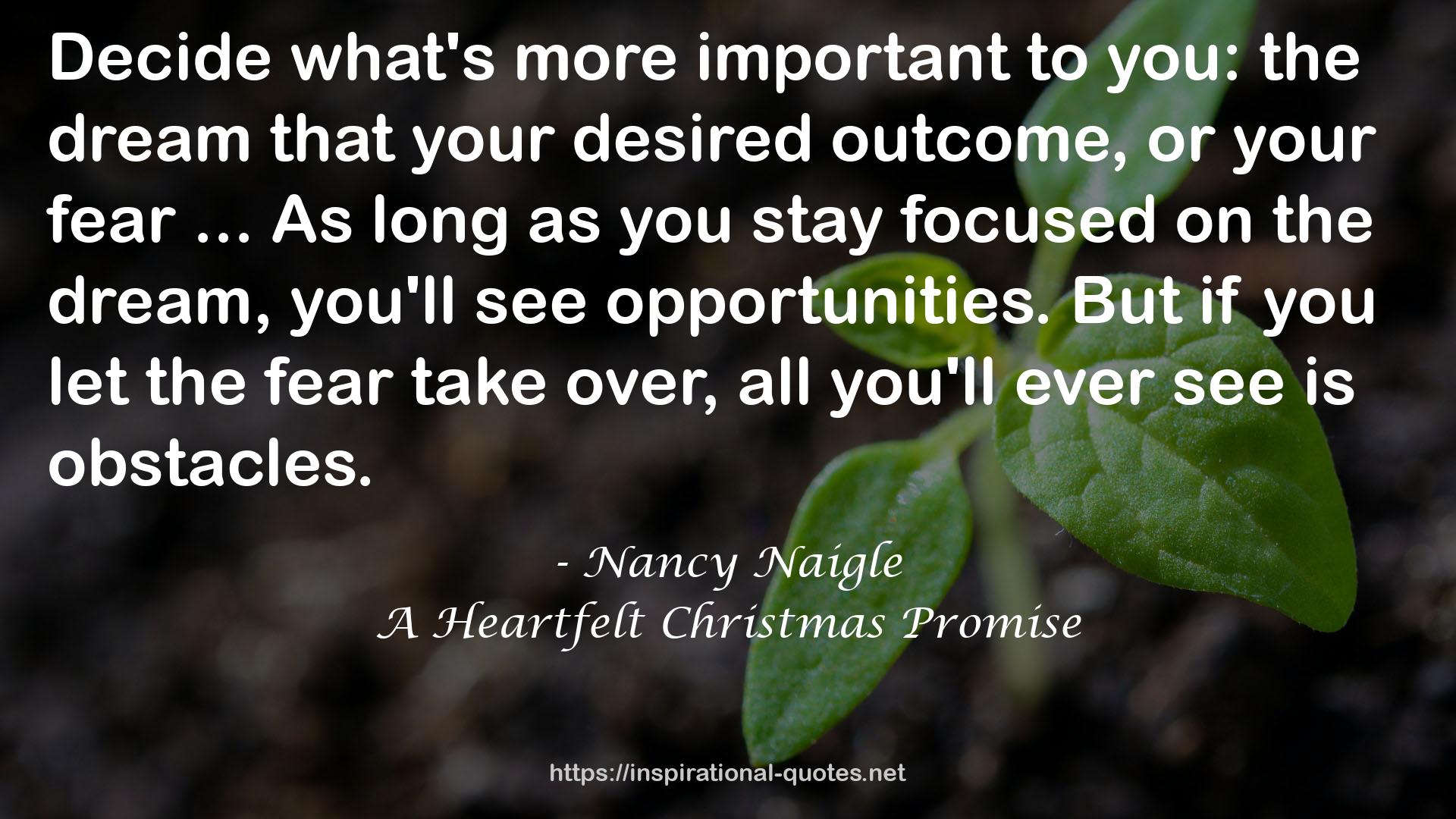 A Heartfelt Christmas Promise QUOTES