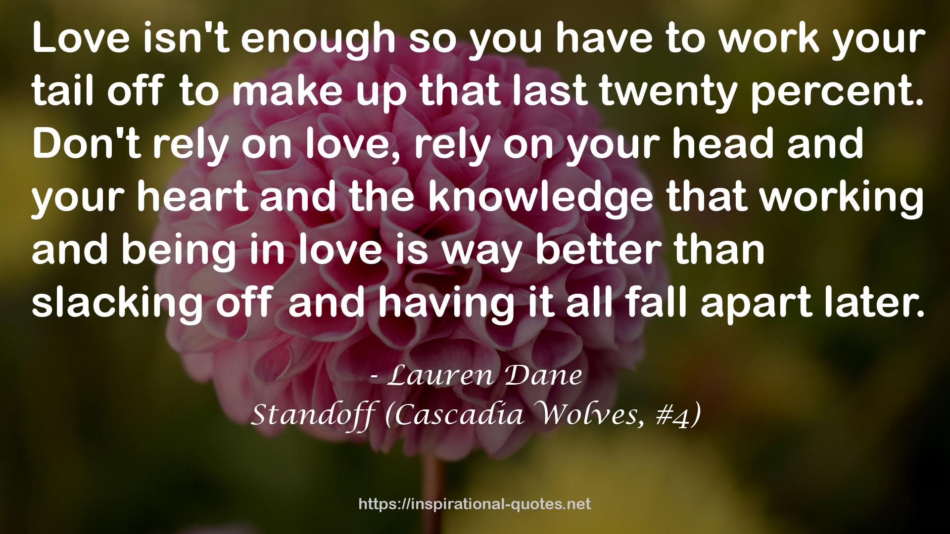 Standoff (Cascadia Wolves, #4) QUOTES