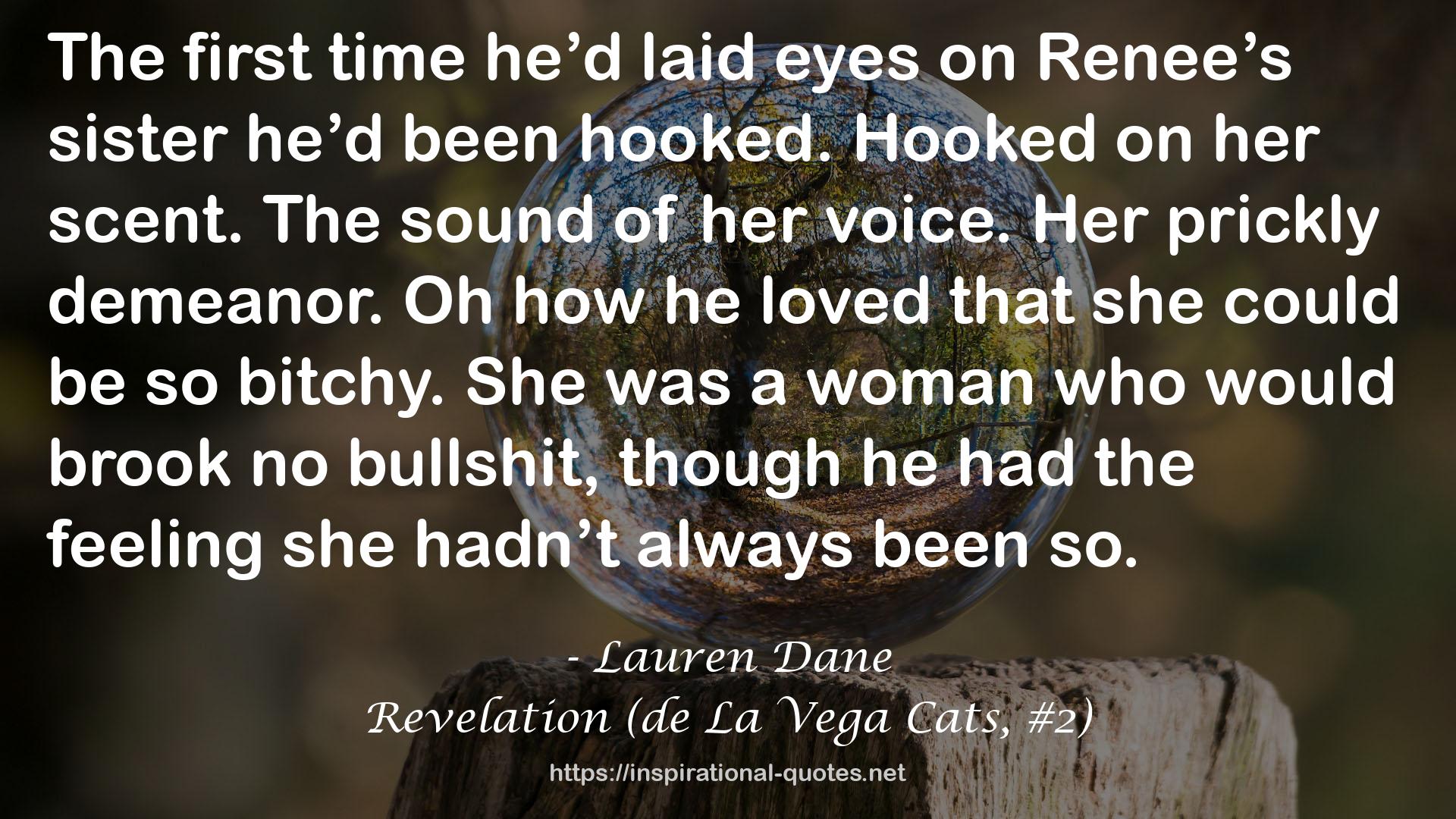 Revelation (de La Vega Cats, #2) QUOTES