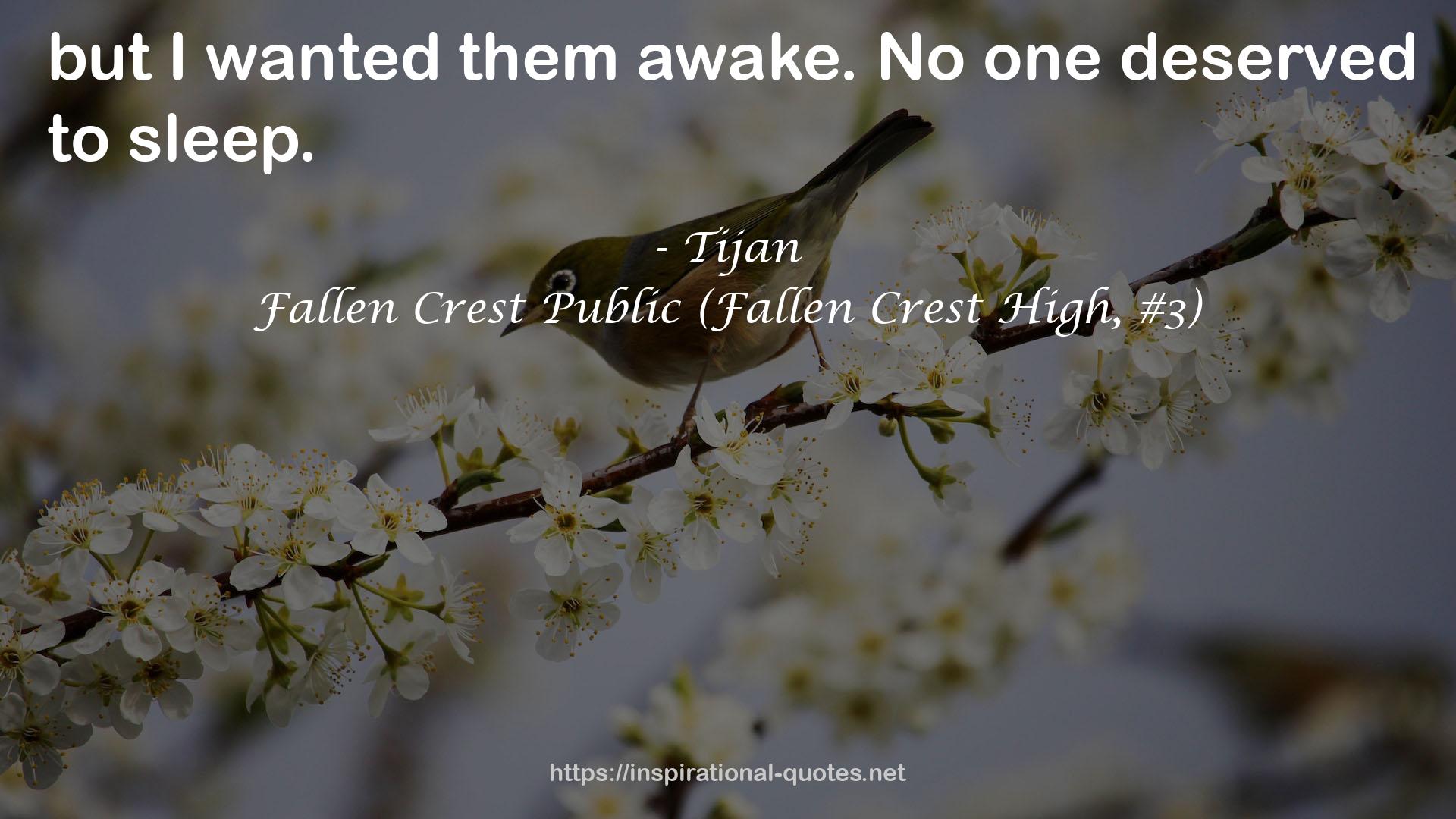 Fallen Crest Public (Fallen Crest High, #3) QUOTES