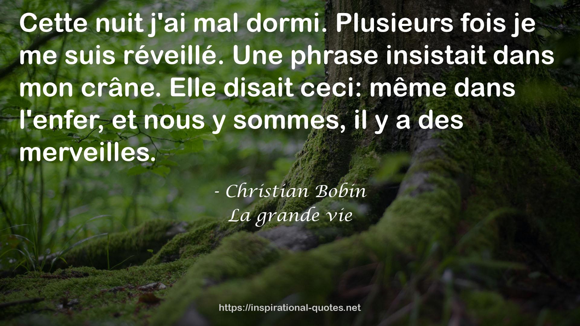 La grande vie QUOTES