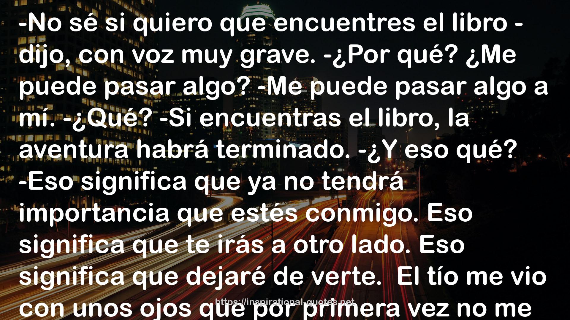 El libro salvaje QUOTES