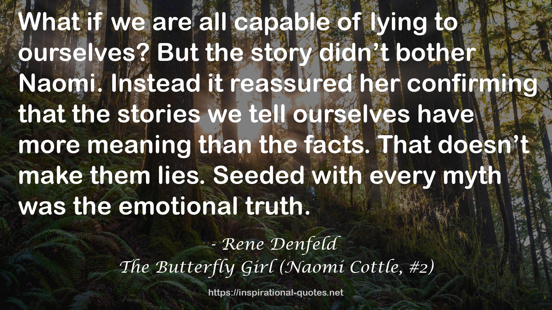 The Butterfly Girl (Naomi Cottle, #2) QUOTES
