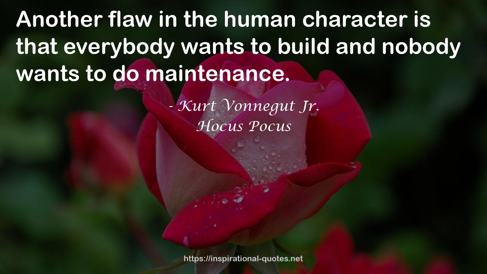 the human character  QUOTES