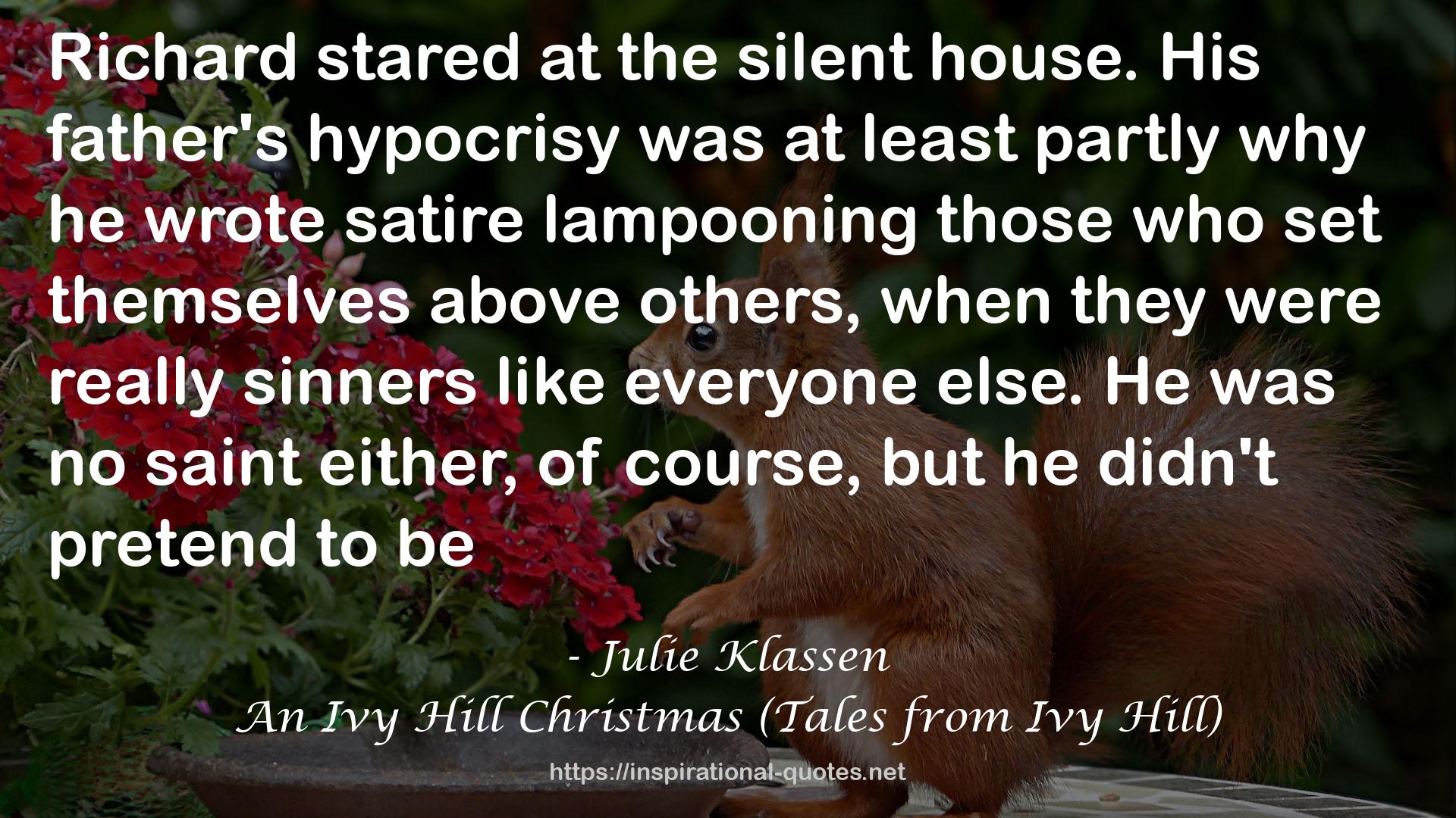 An Ivy Hill Christmas (Tales from Ivy Hill) QUOTES