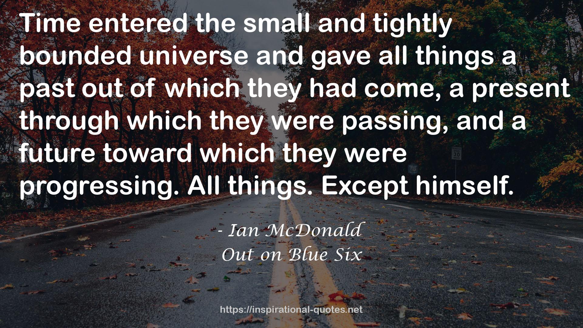 Out on Blue Six QUOTES