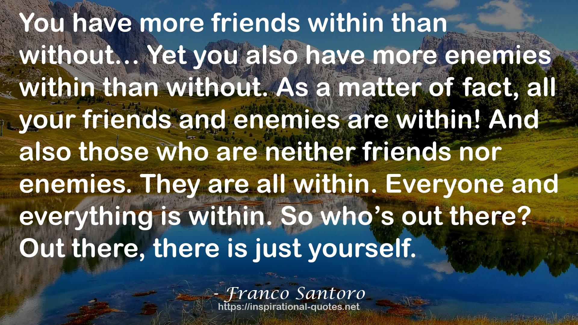 Franco Santoro QUOTES