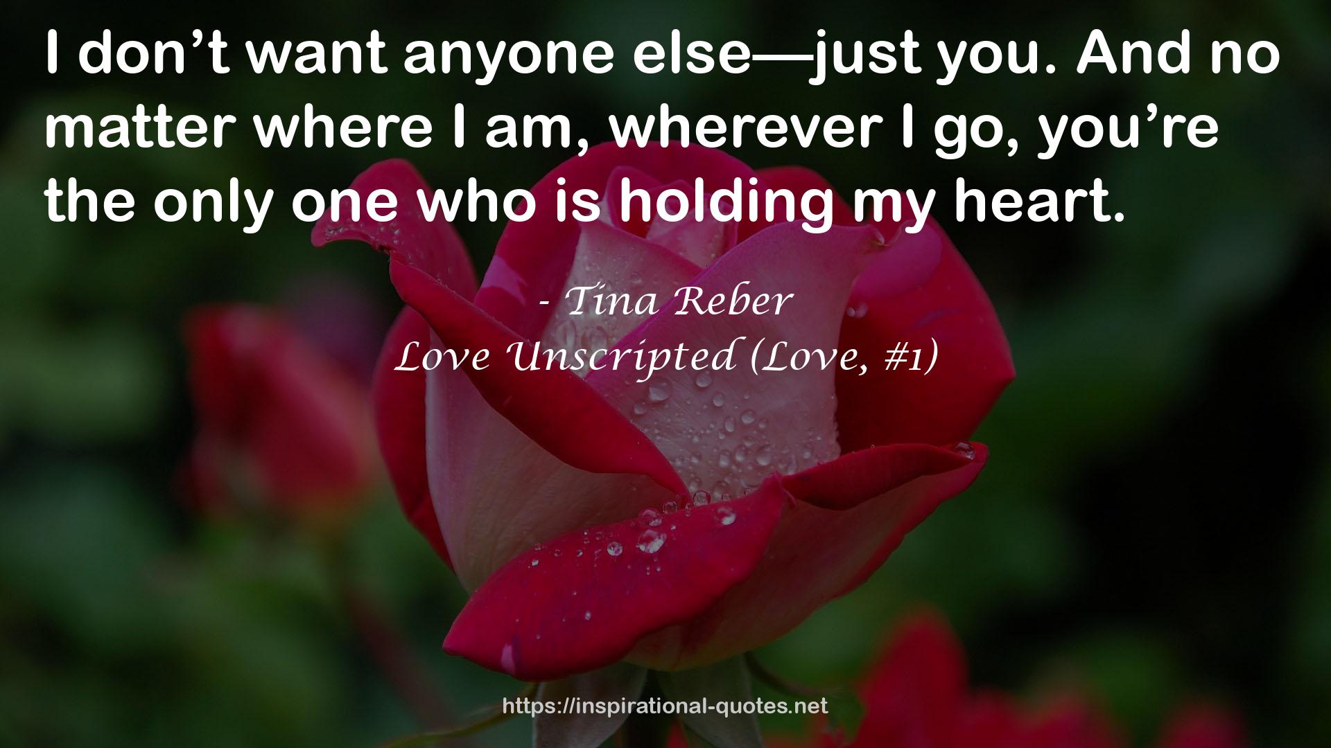 Love Unscripted (Love, #1) QUOTES