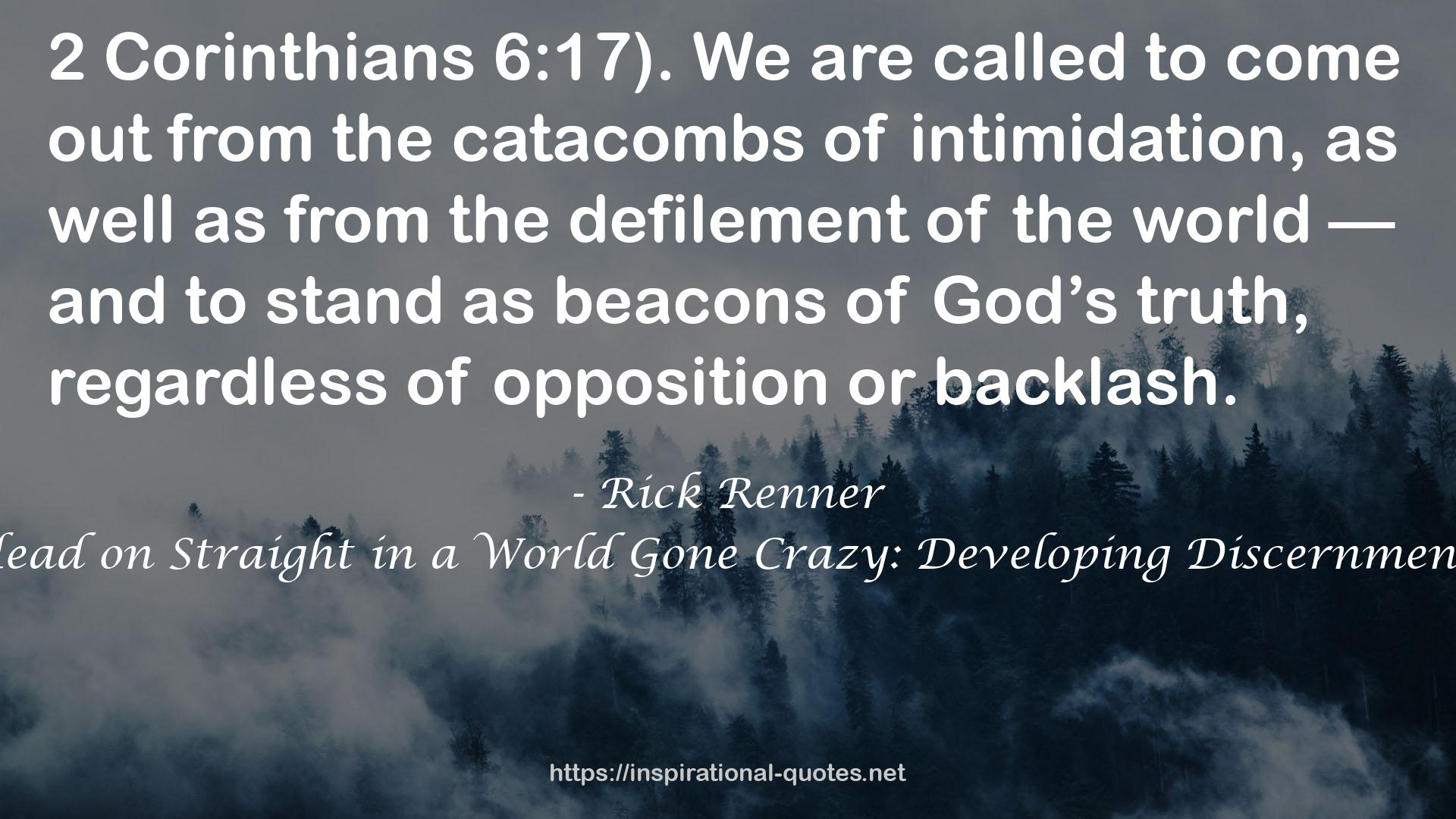 Rick Renner QUOTES