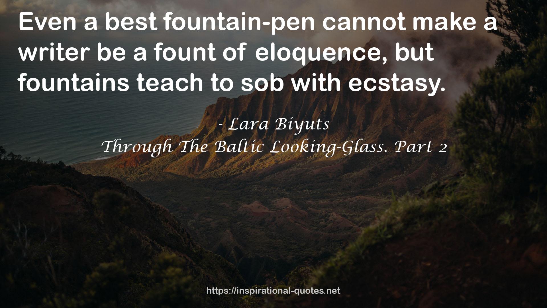 a fount  QUOTES