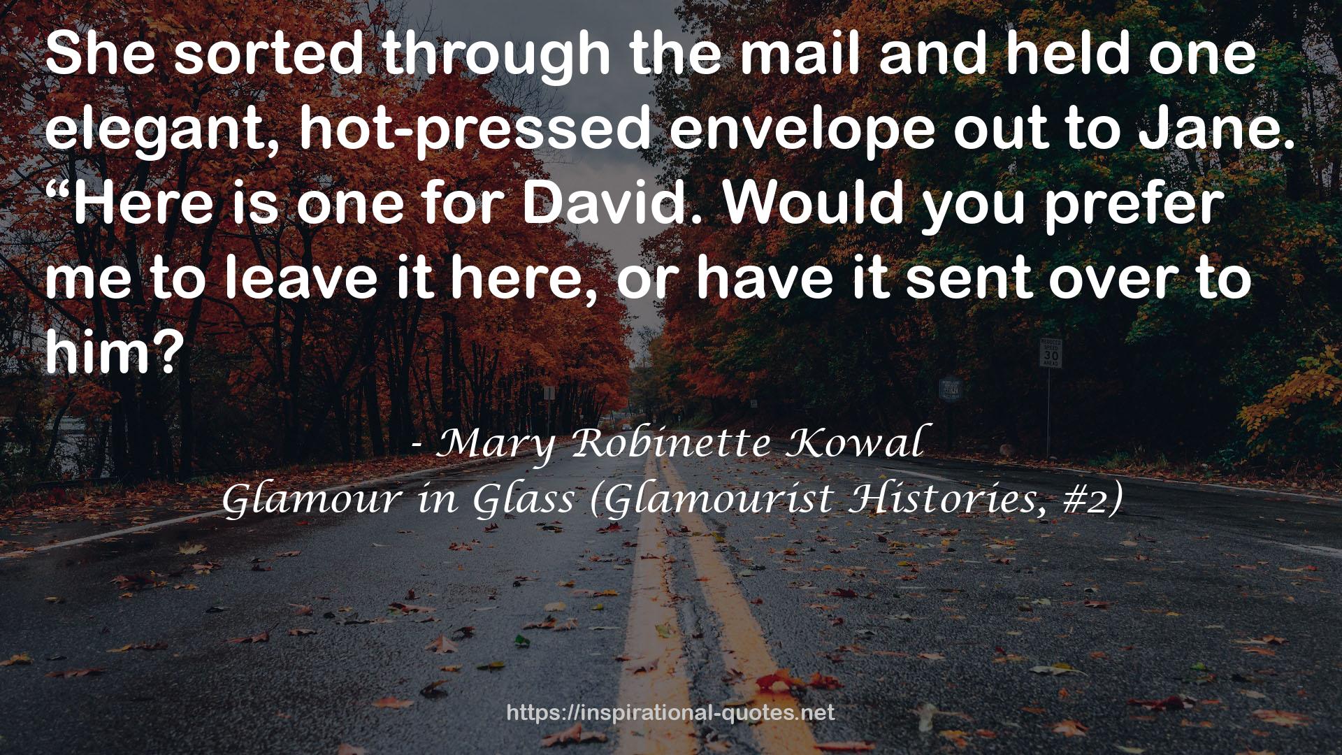 Glamour in Glass (Glamourist Histories, #2) QUOTES