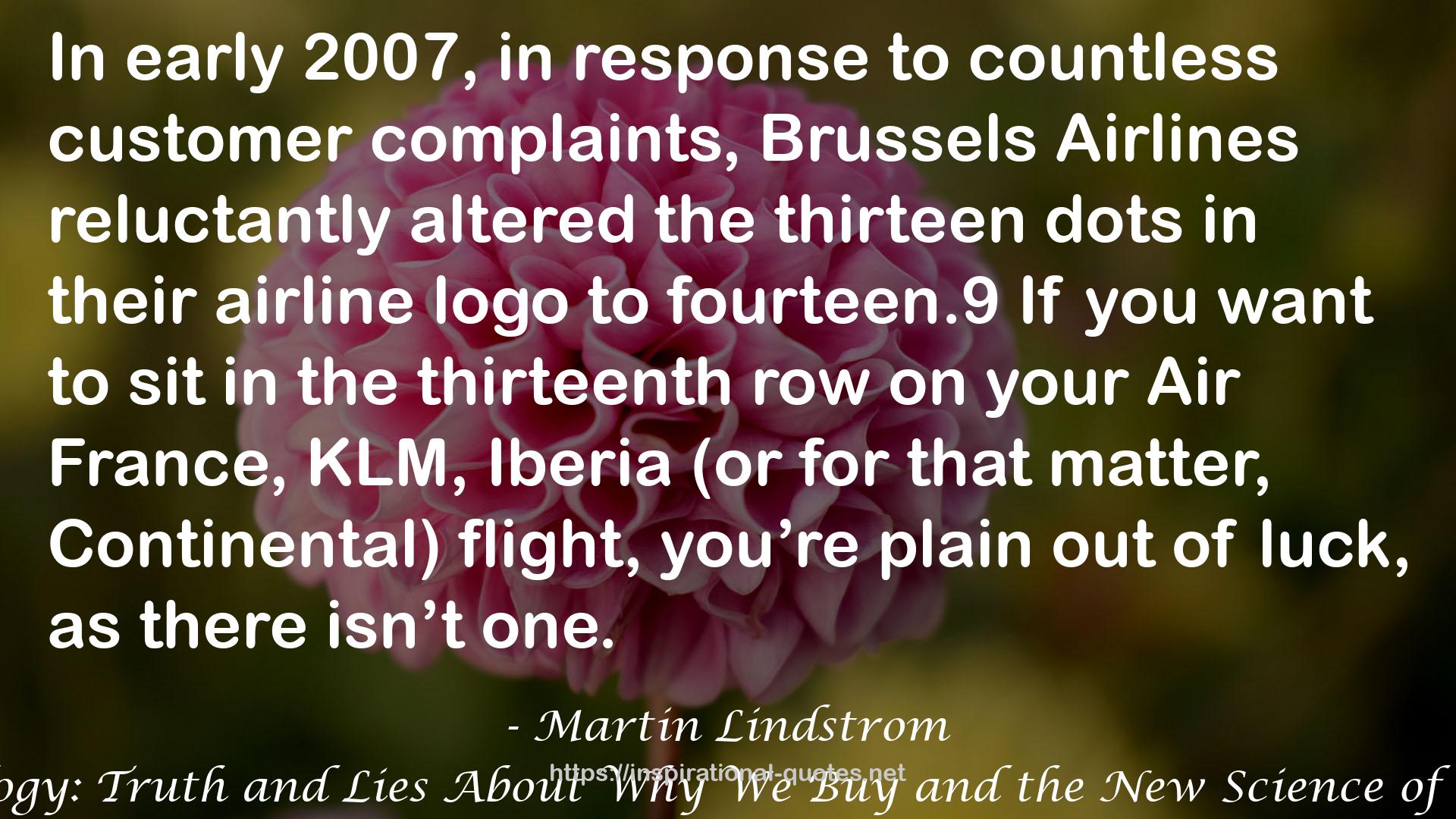 Martin Lindstrom QUOTES
