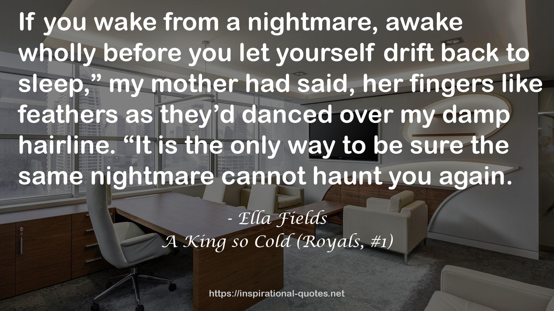 A King so Cold (Royals, #1) QUOTES