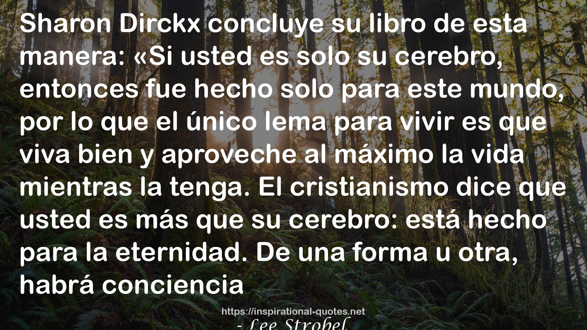 En defensa del cielo: Un periodista examina la evidencia de la vida después de la muerte QUOTES