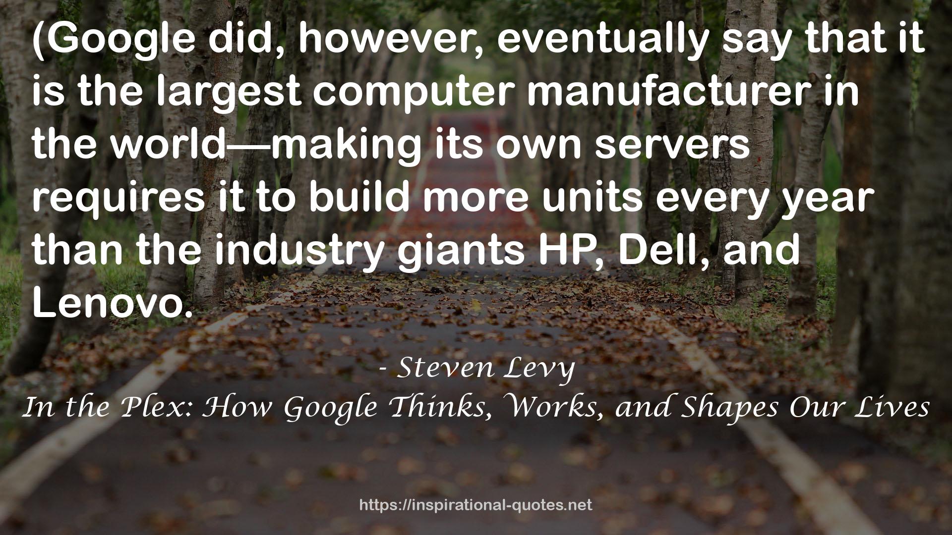 Steven Levy QUOTES