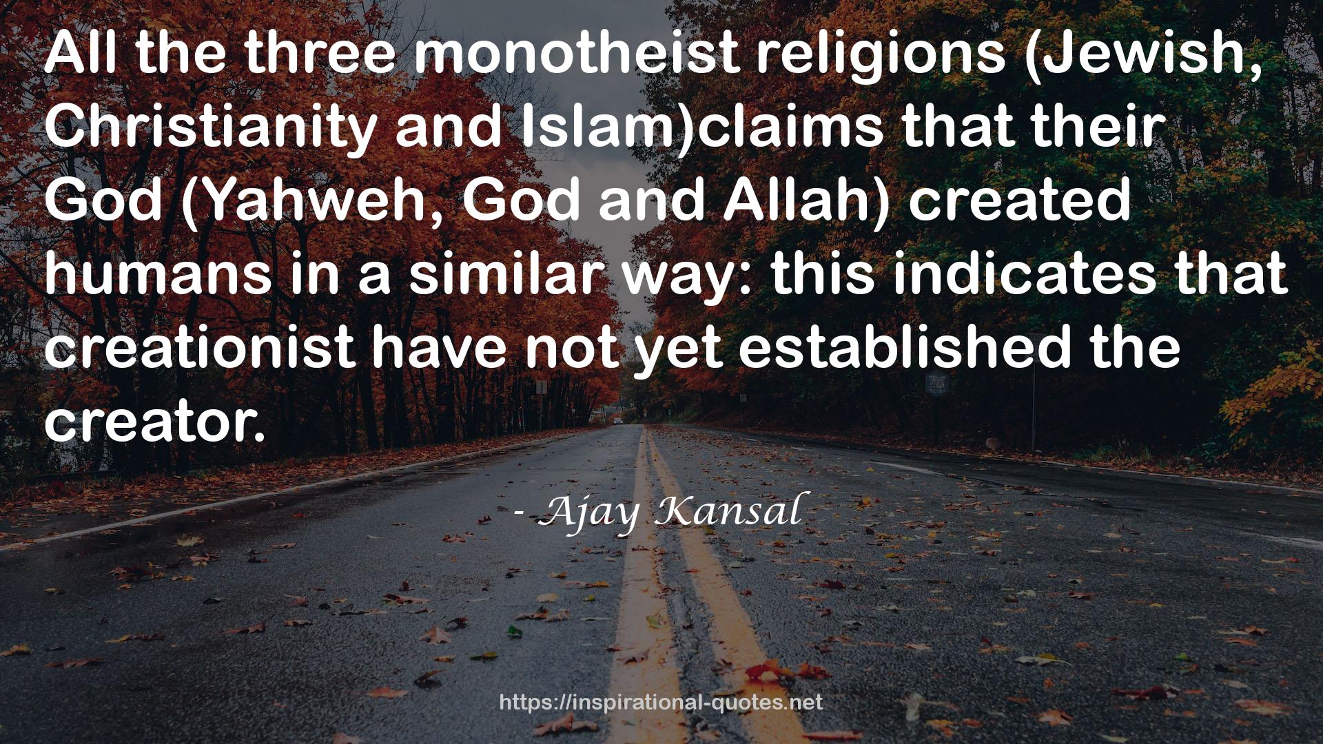 Ajay Kansal QUOTES