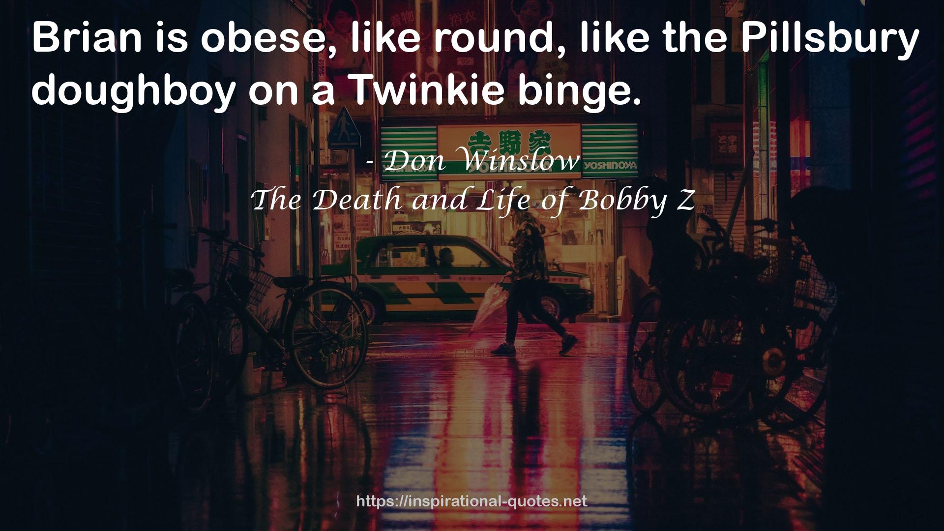 The Death and Life of Bobby Z QUOTES