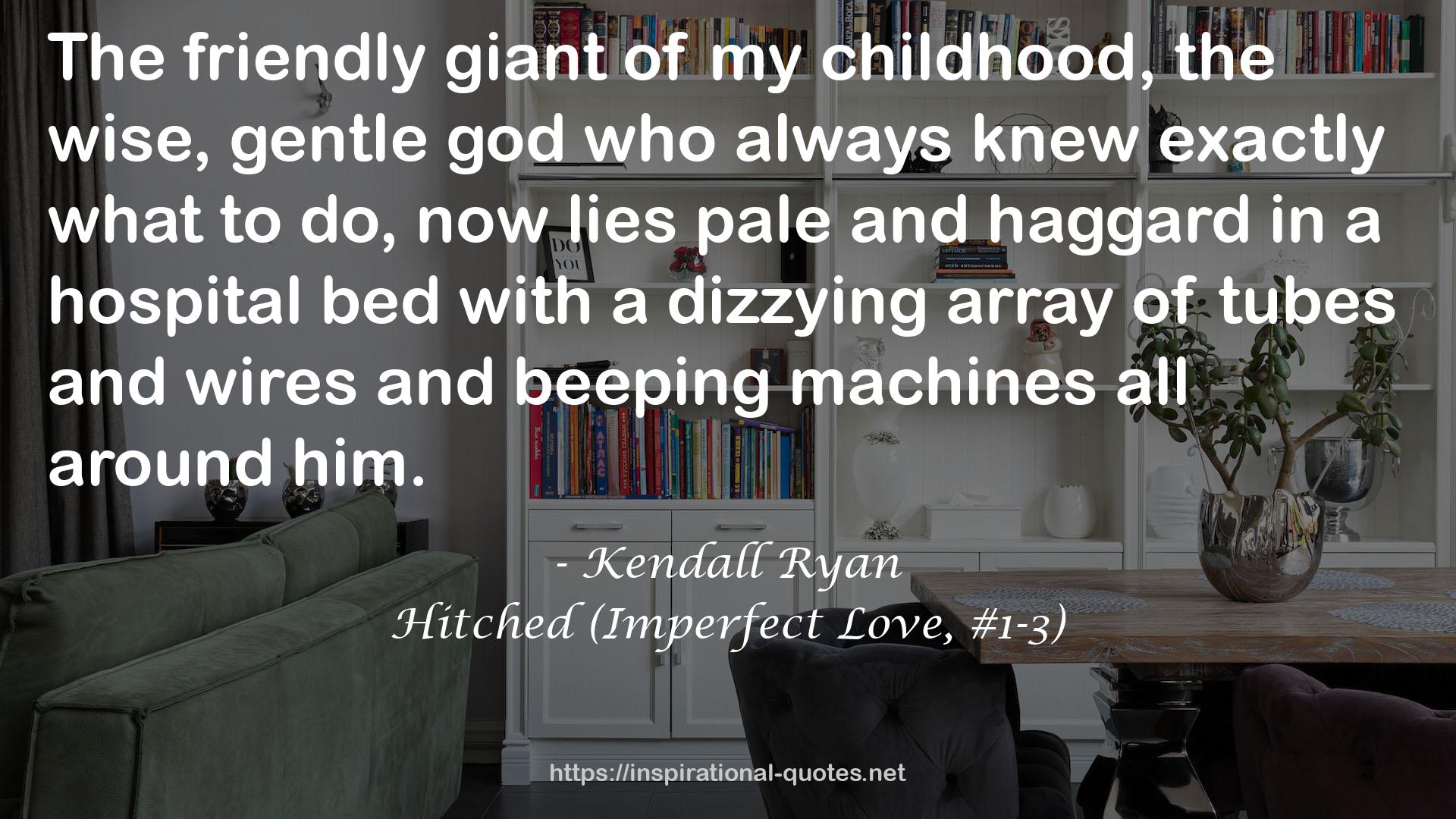 Hitched (Imperfect Love, #1-3) QUOTES