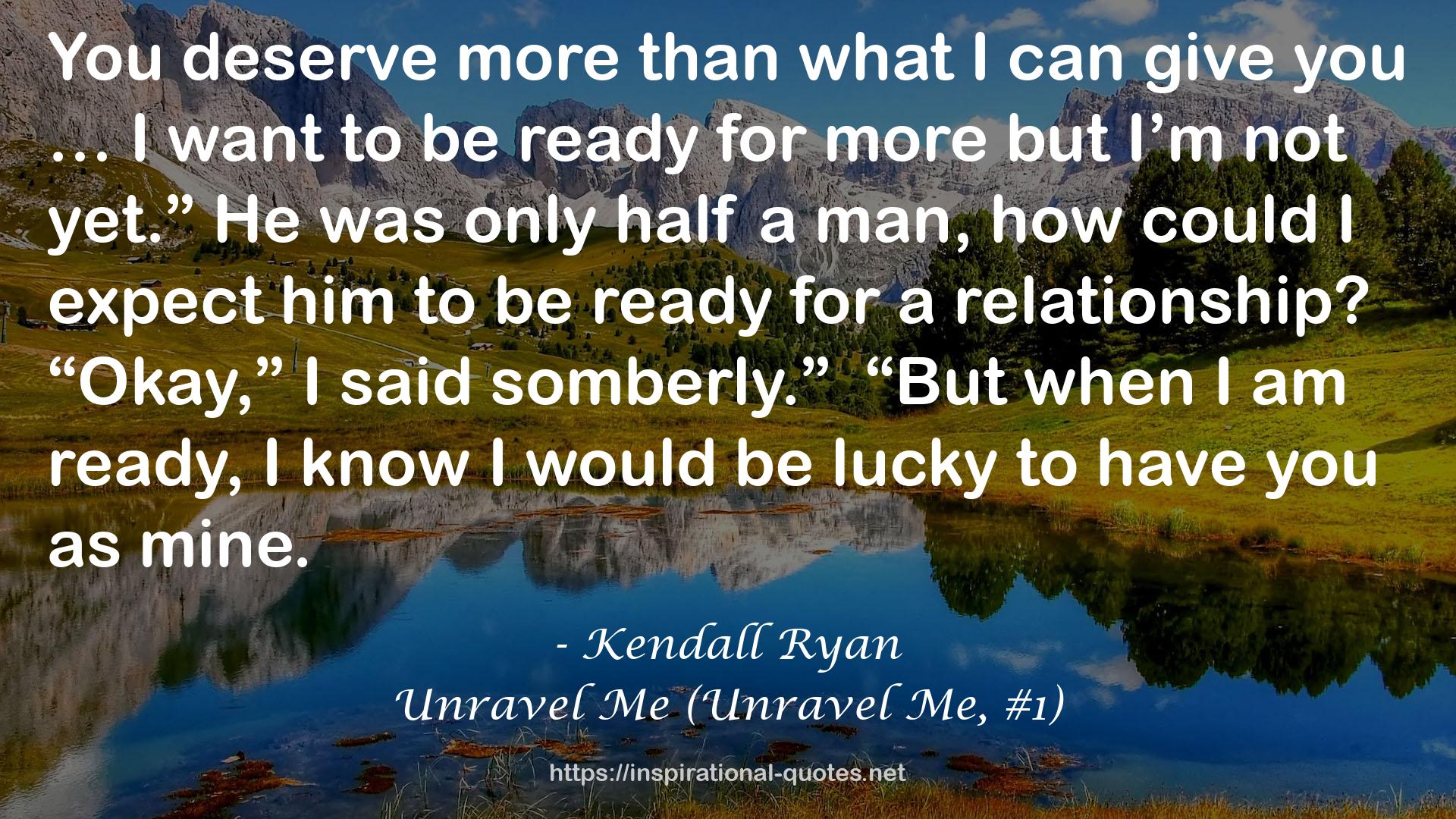Kendall Ryan QUOTES
