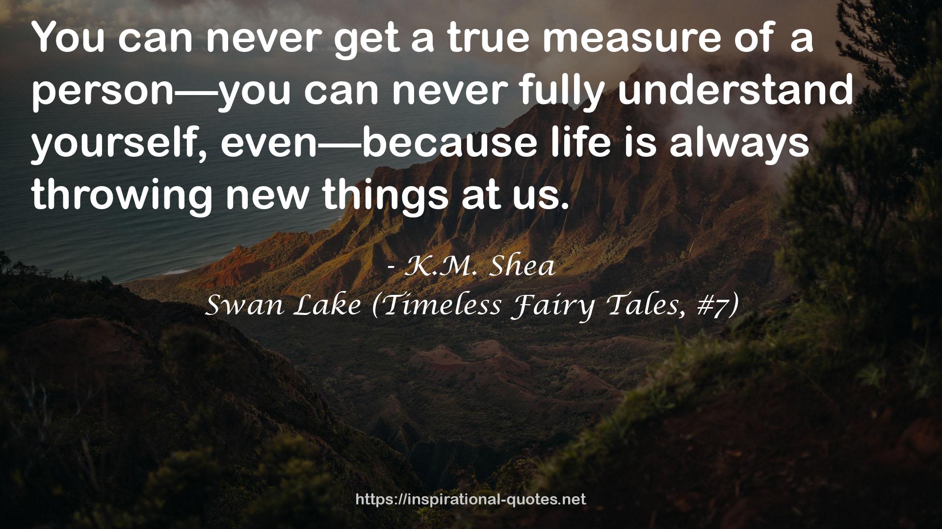 Swan Lake (Timeless Fairy Tales, #7) QUOTES