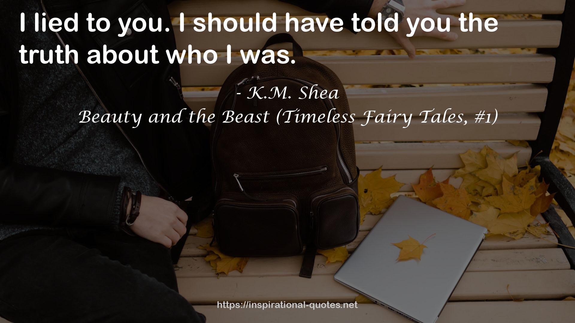 Beauty and the Beast (Timeless Fairy Tales, #1) QUOTES